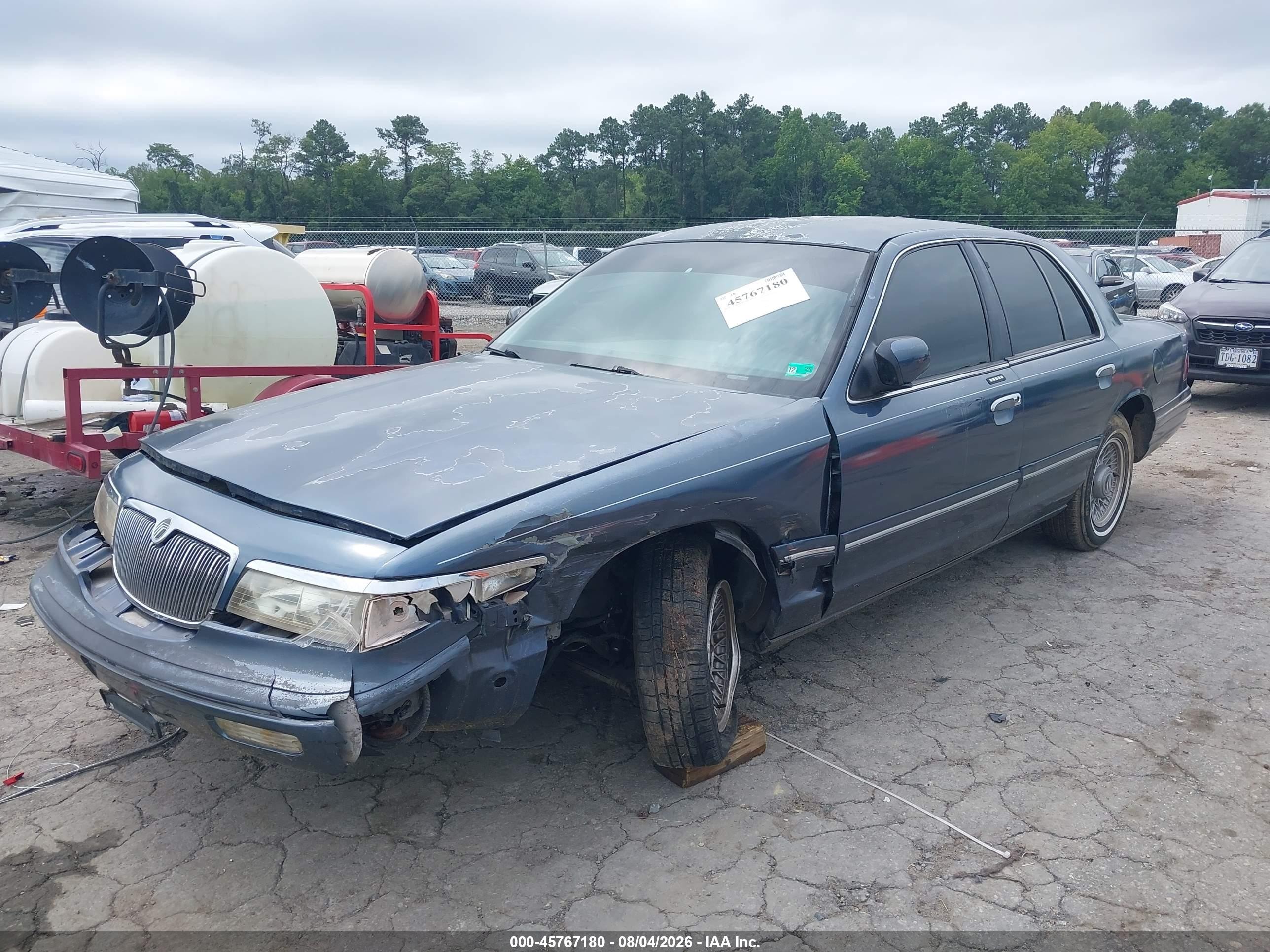 1997 Mercury Grand Marquis Ls Blue vin: 2MELM75W3VX648947