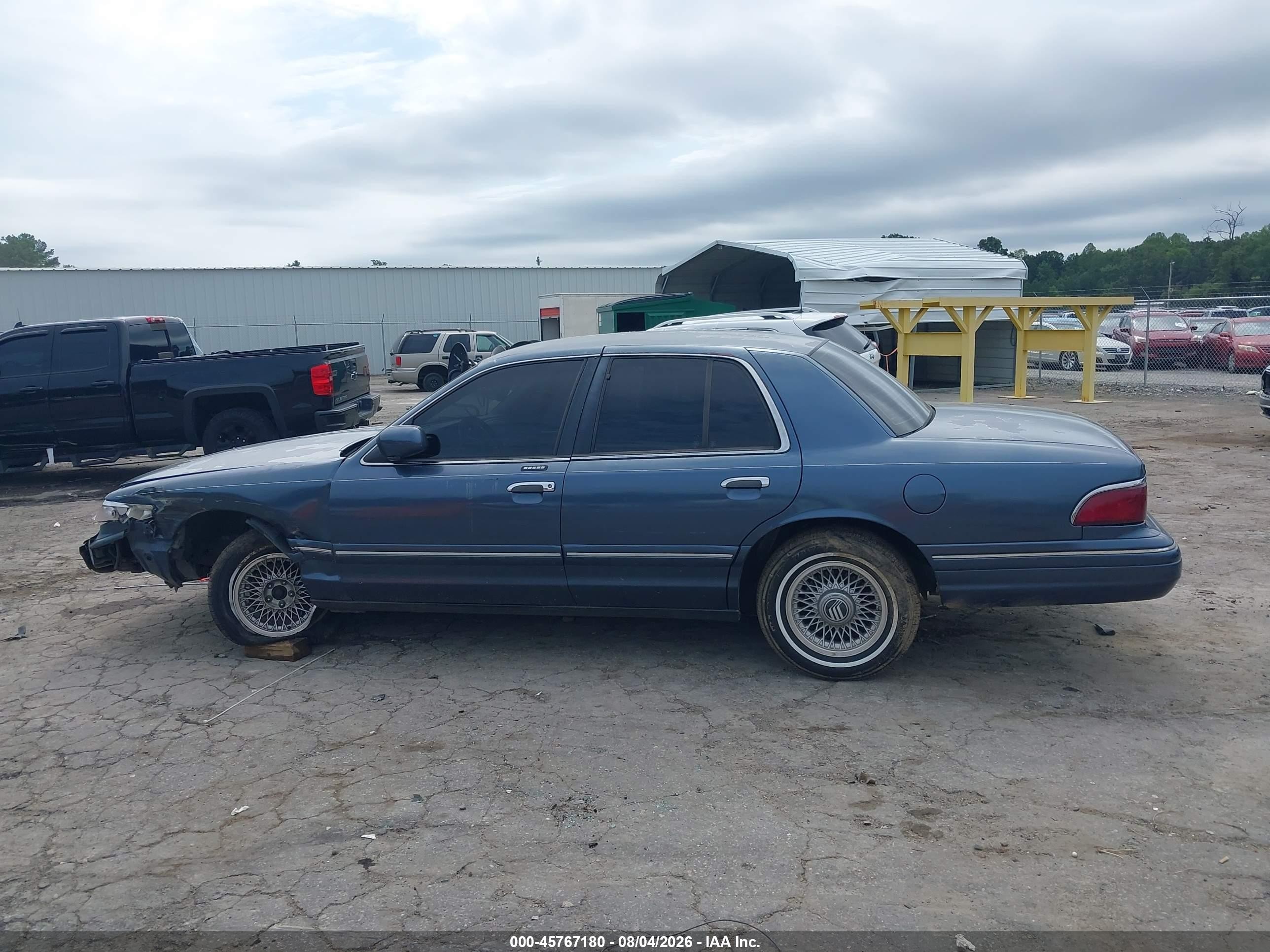 1997 Mercury Grand Marquis Ls Blue vin: 2MELM75W3VX648947