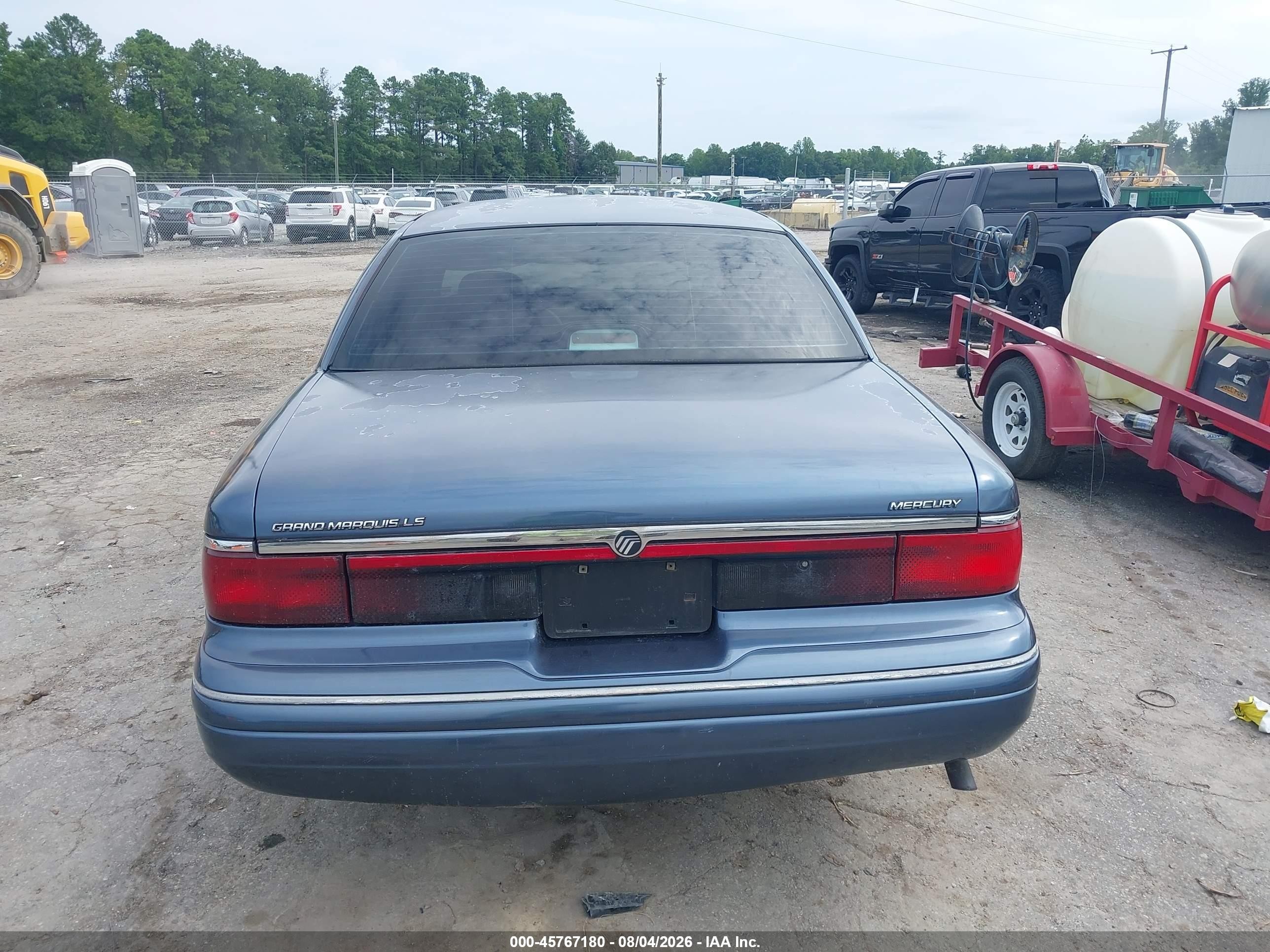 1997 Mercury Grand Marquis Ls Blue vin: 2MELM75W3VX648947