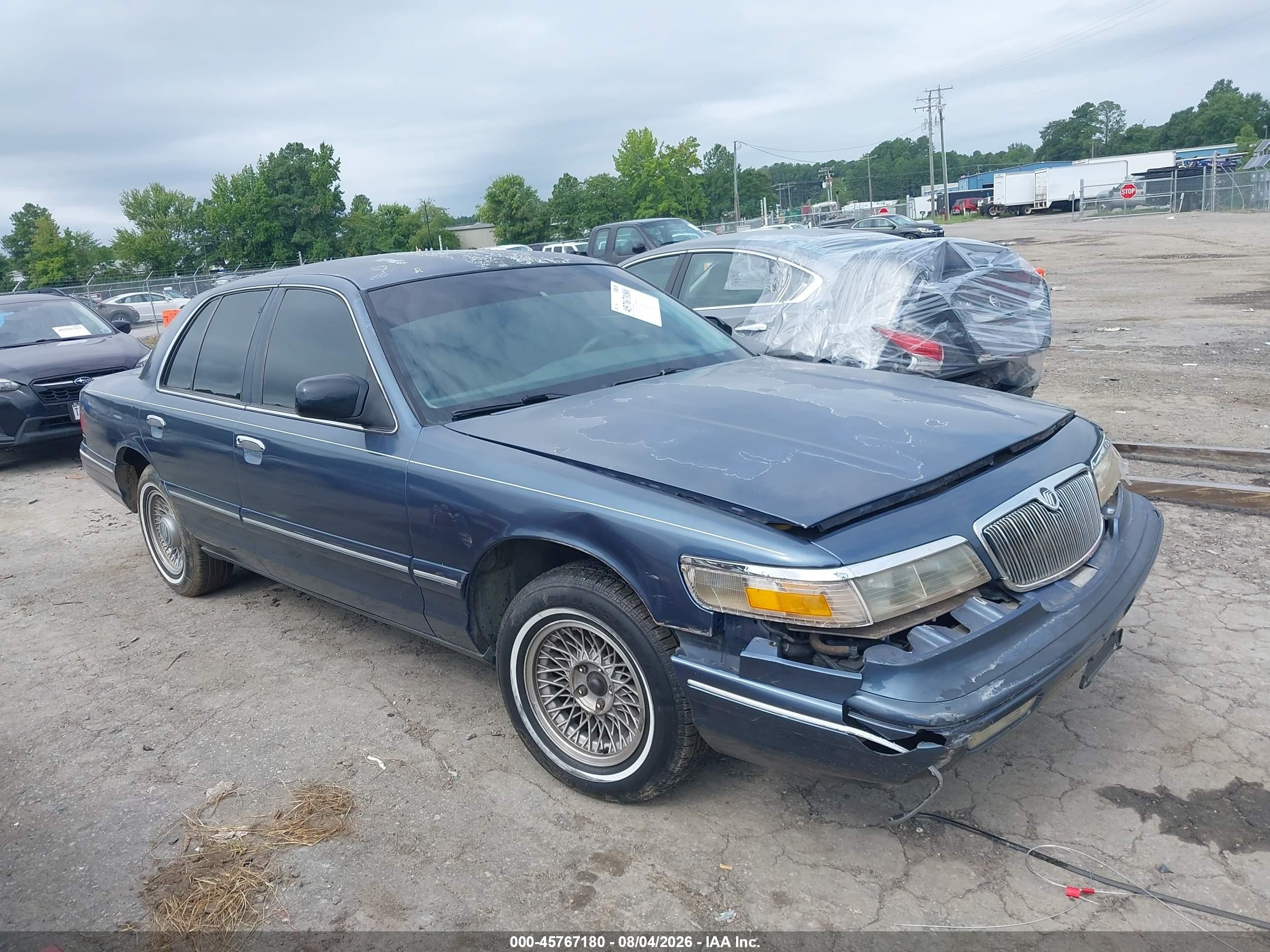 1997 Mercury Grand Marquis Ls Blue vin: 2MELM75W3VX648947