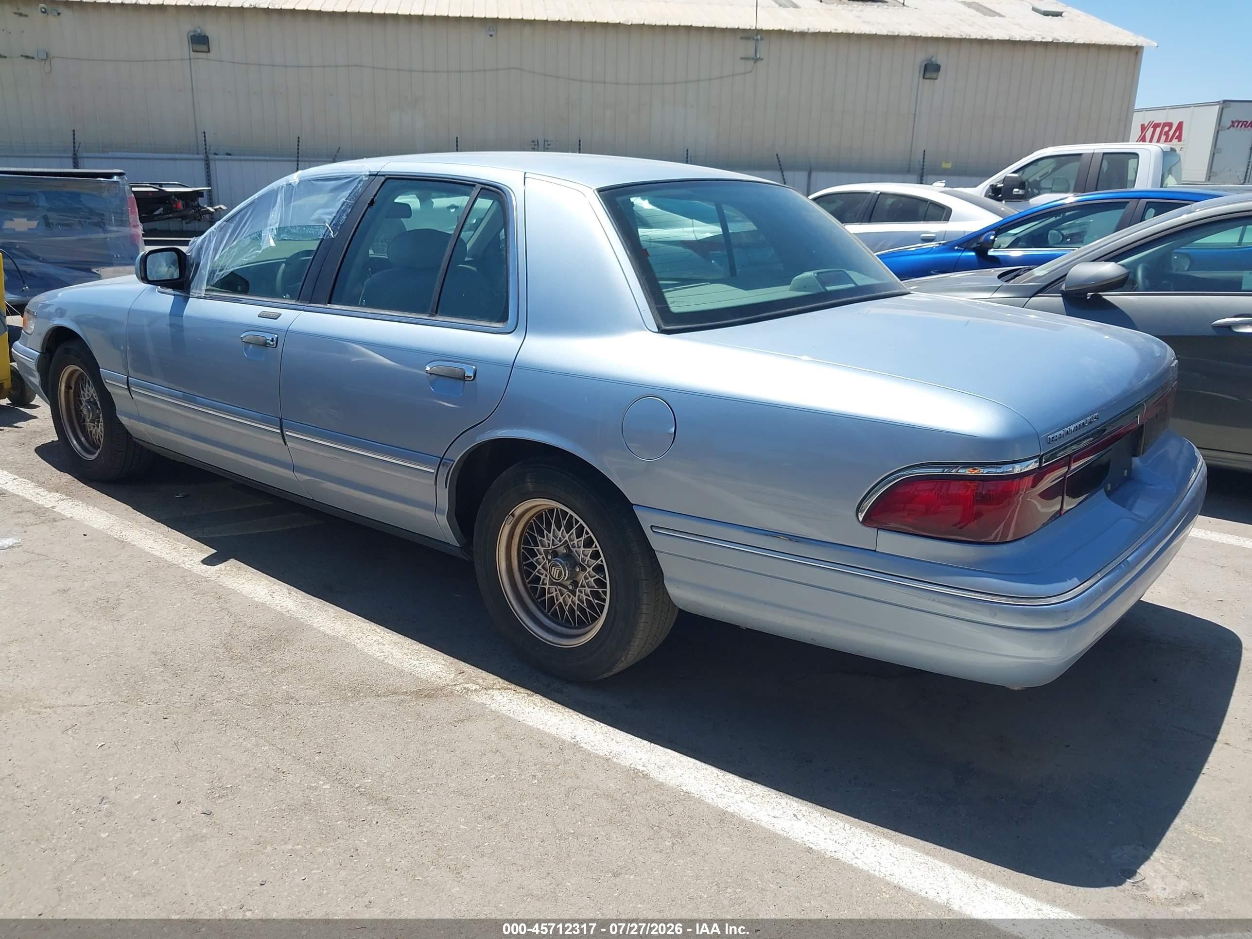 1997 Mercury Grand Marquis Ls Blue vin: 2MELM75W3VX654232