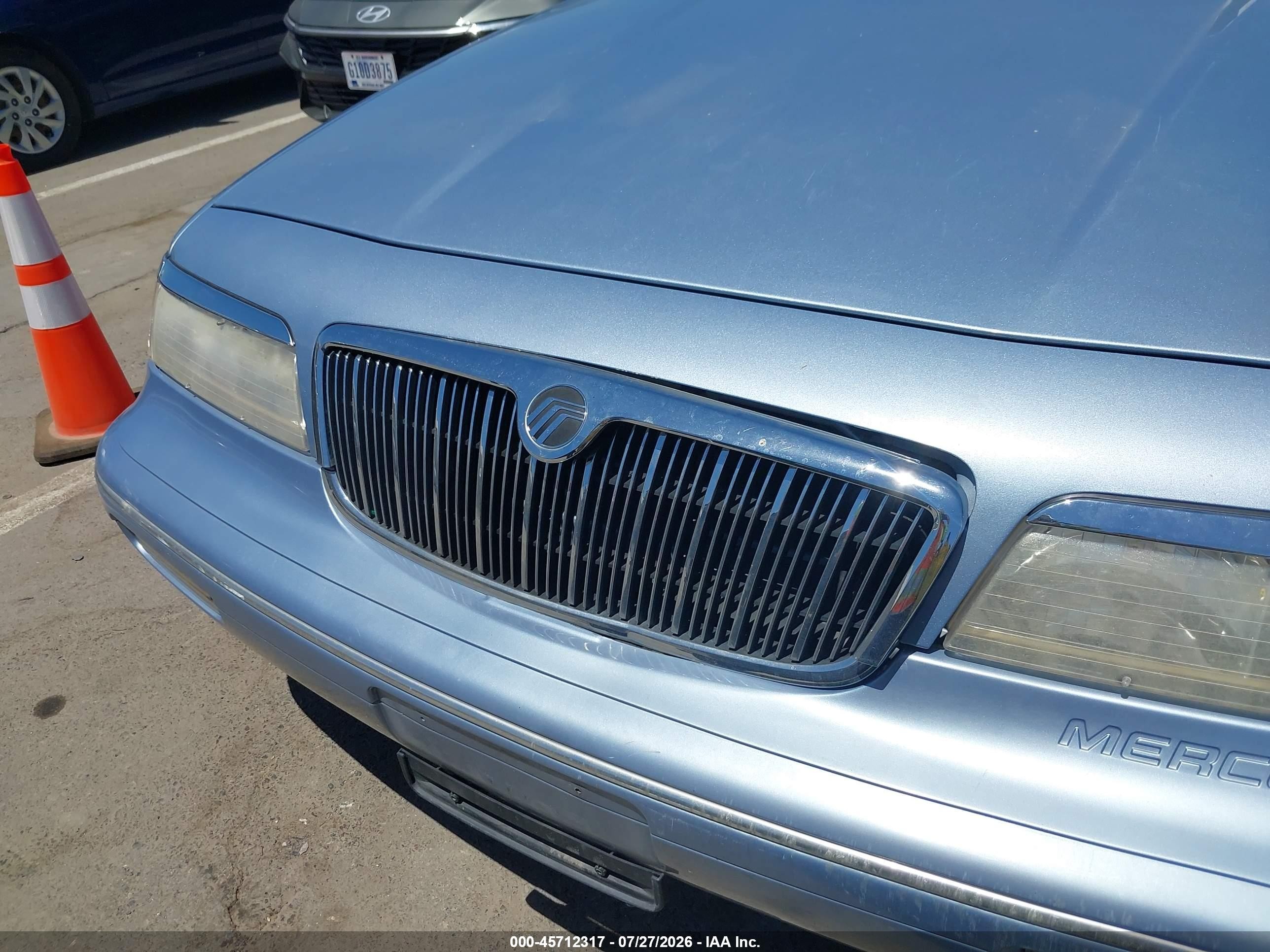 1997 Mercury Grand Marquis Ls Blue vin: 2MELM75W3VX654232