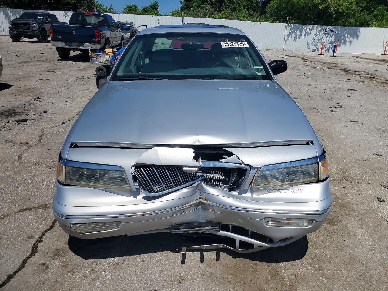 1997 Mercury Grand Marquis Ls Silver vin: 2MELM75W3VX703767