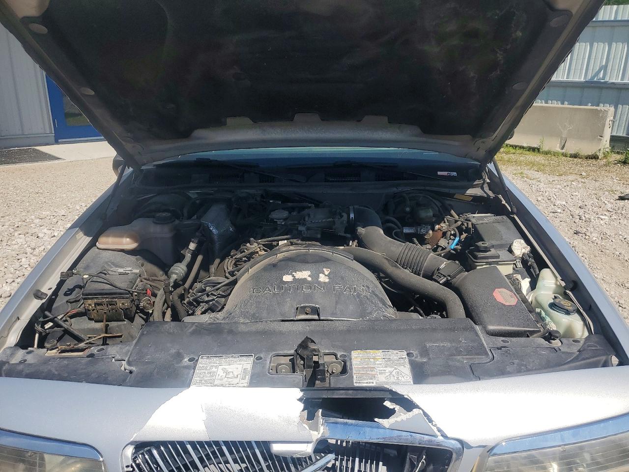 1997 Mercury Grand Marquis Ls Silver vin: 2MELM75W3VX703767