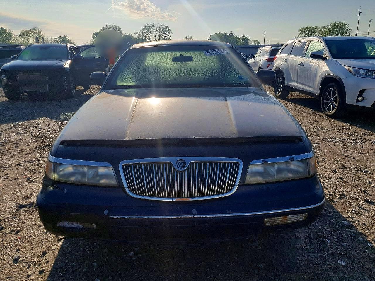 1997 Mercury Grand Marquis Ls Blue vin: 2MELM75W4VX663585