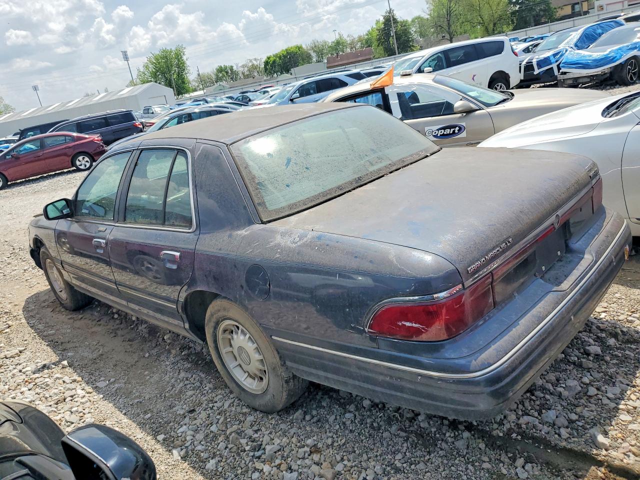 1997 Mercury Grand Marquis Ls Blue vin: 2MELM75W4VX663585