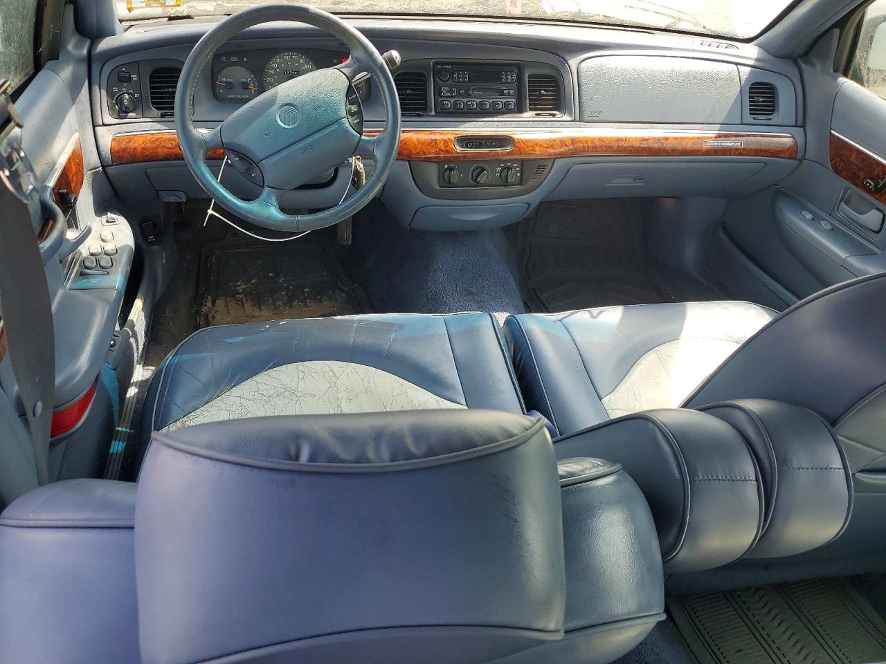 1997 Mercury Grand Marquis Ls Blue vin: 2MELM75W4VX663585