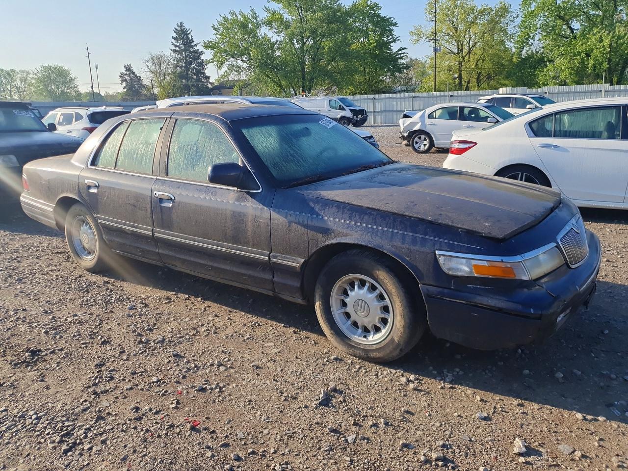 1997 Mercury Grand Marquis Ls Blue vin: 2MELM75W4VX663585