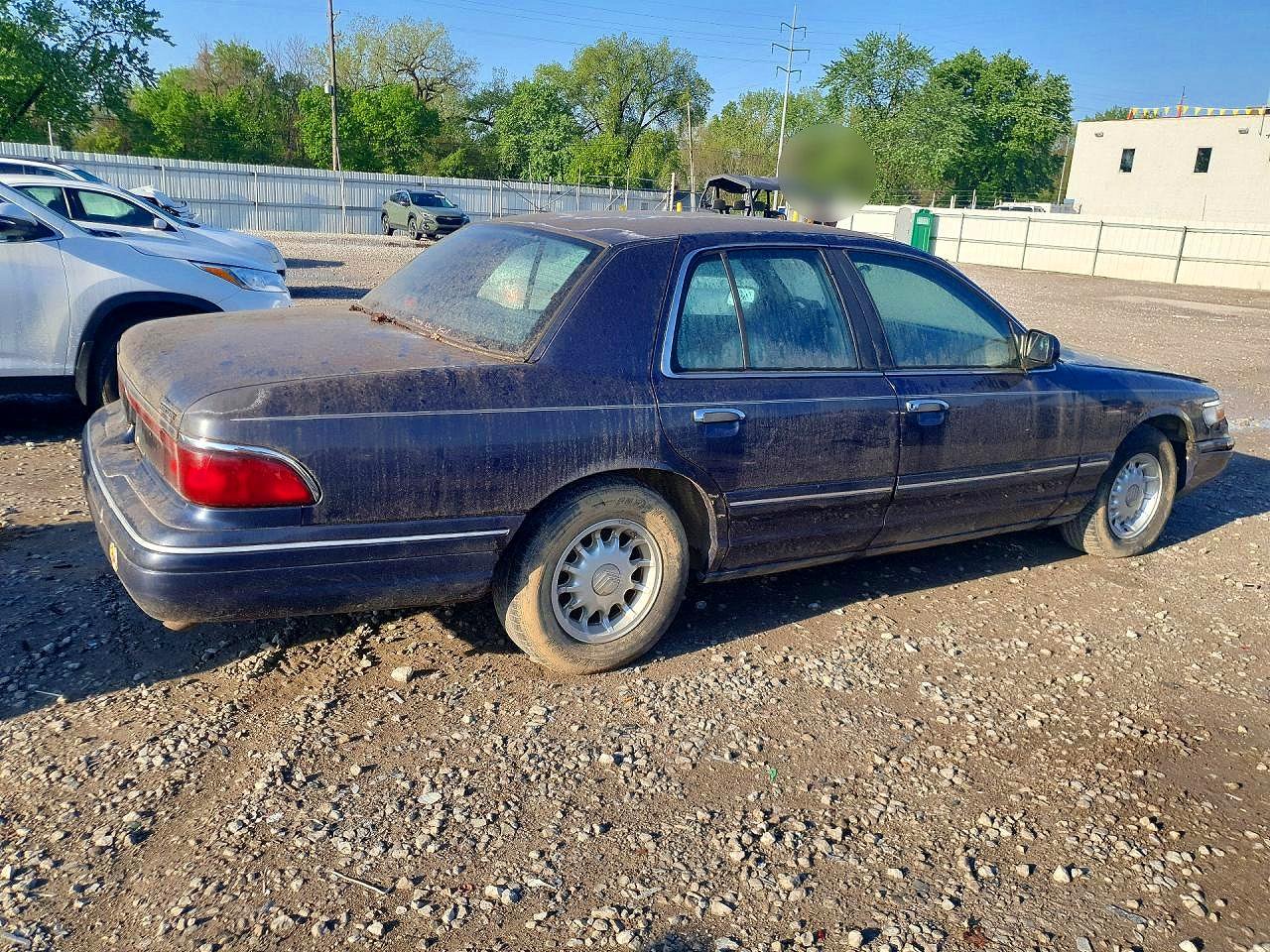 1997 Mercury Grand Marquis Ls Blue vin: 2MELM75W4VX663585