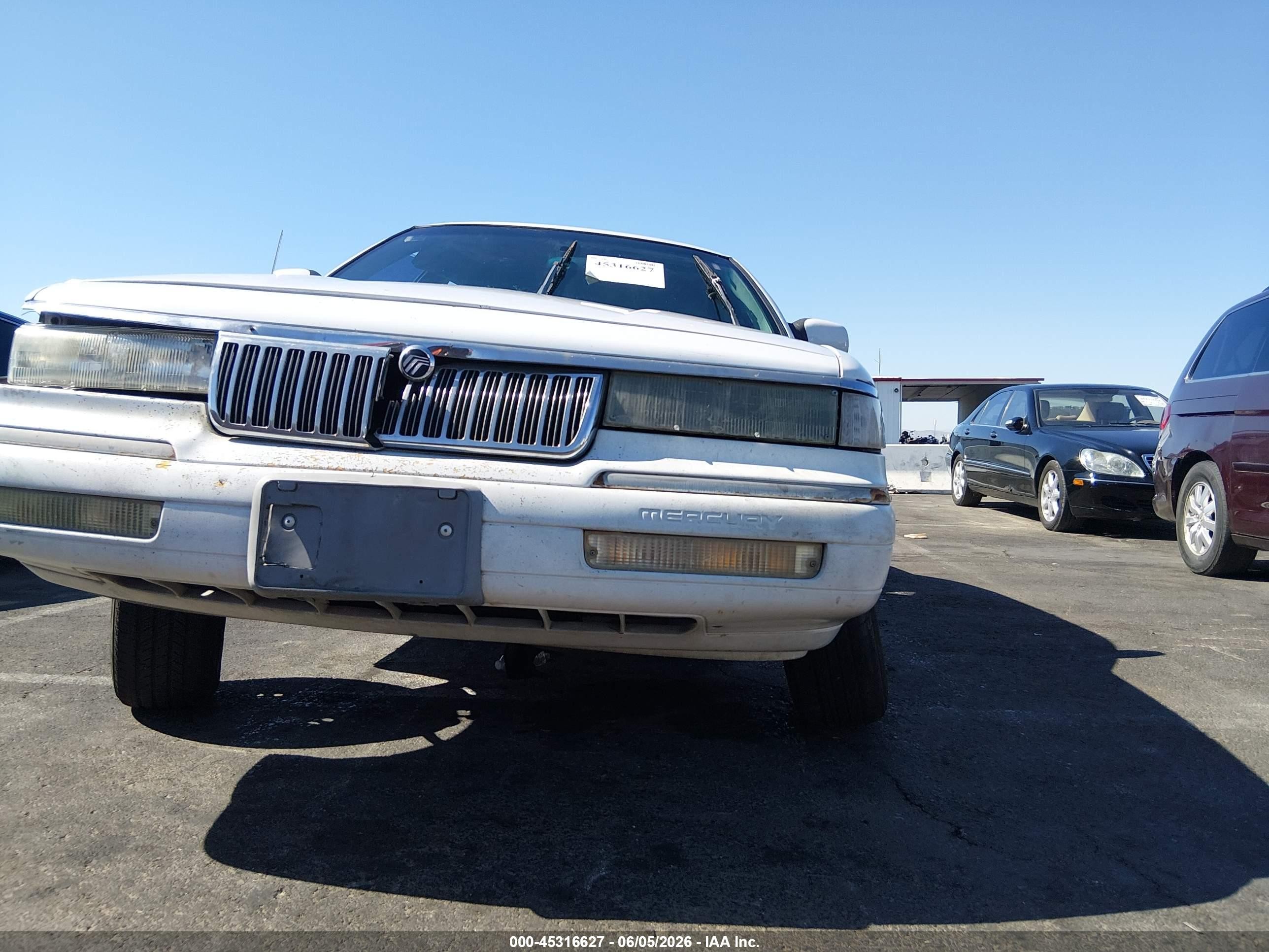 1993 Mercury Grand Marquis Ls Blue vin: 2MELM75W5PX628377