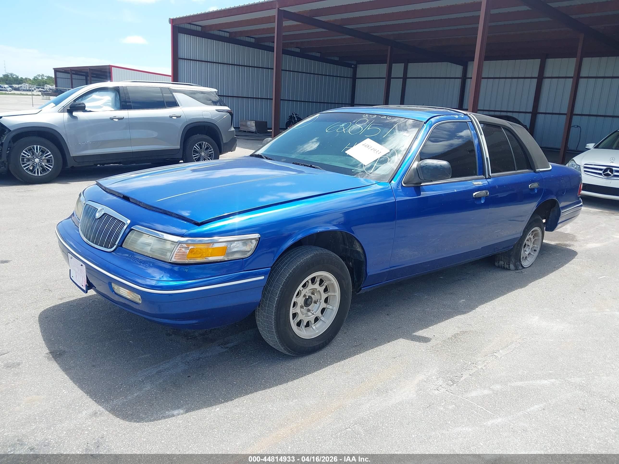 1997 Mercury Grand Marquis Ls Blue vin: 2MELM75W5VX628151