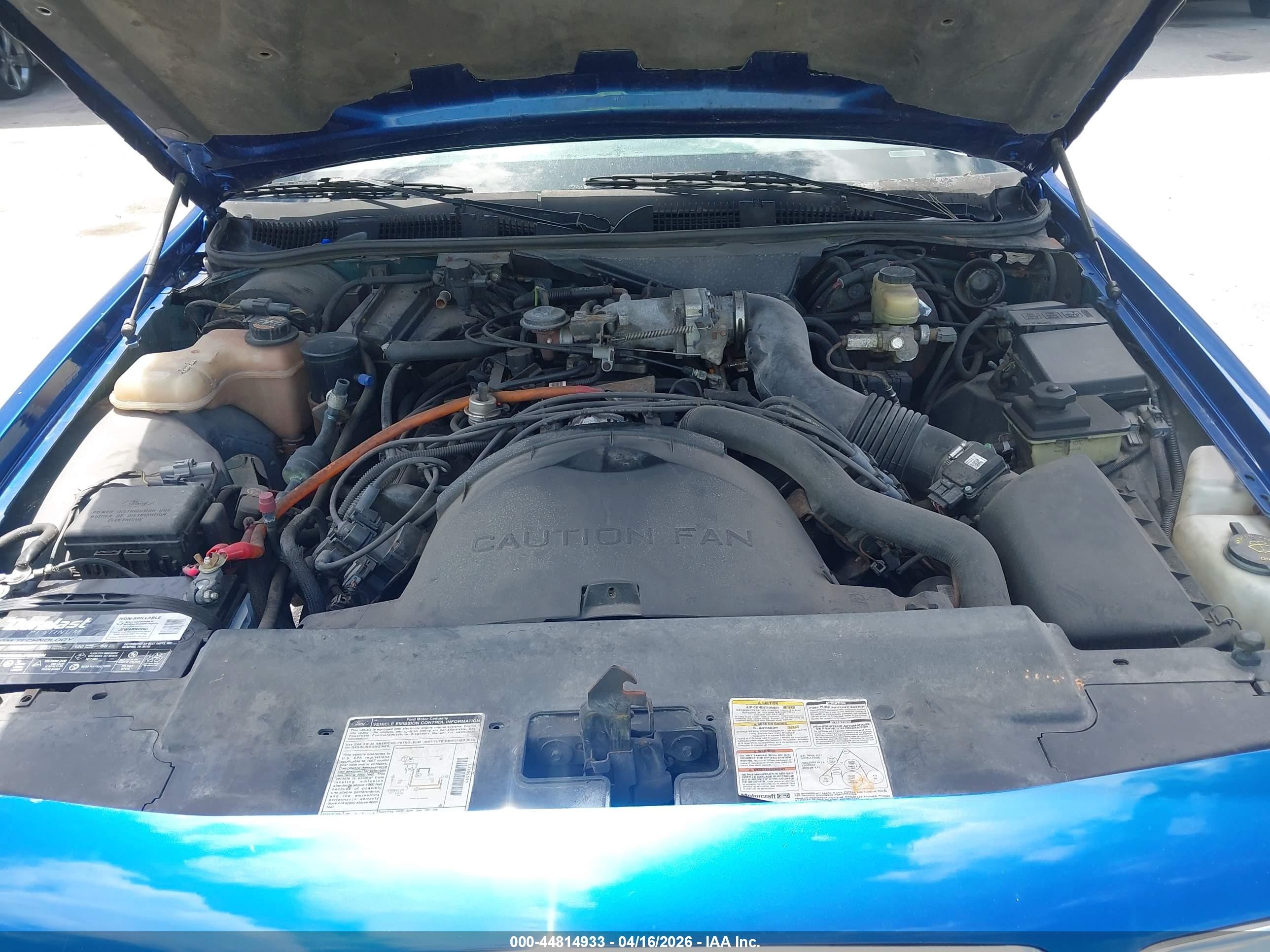 1997 Mercury Grand Marquis Ls Blue vin: 2MELM75W5VX628151