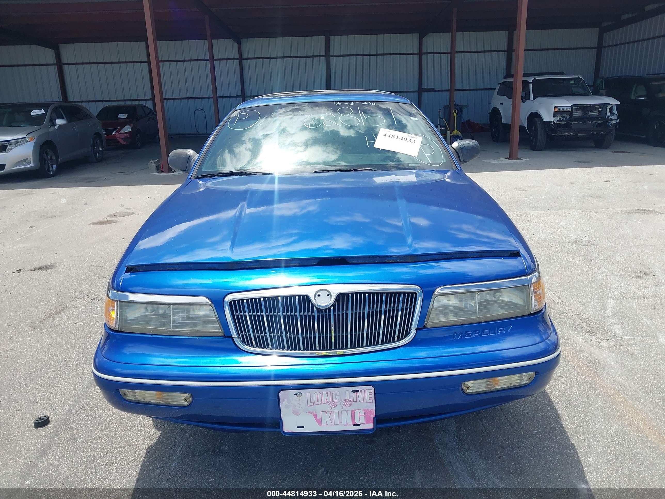 1997 Mercury Grand Marquis Ls Blue vin: 2MELM75W5VX628151
