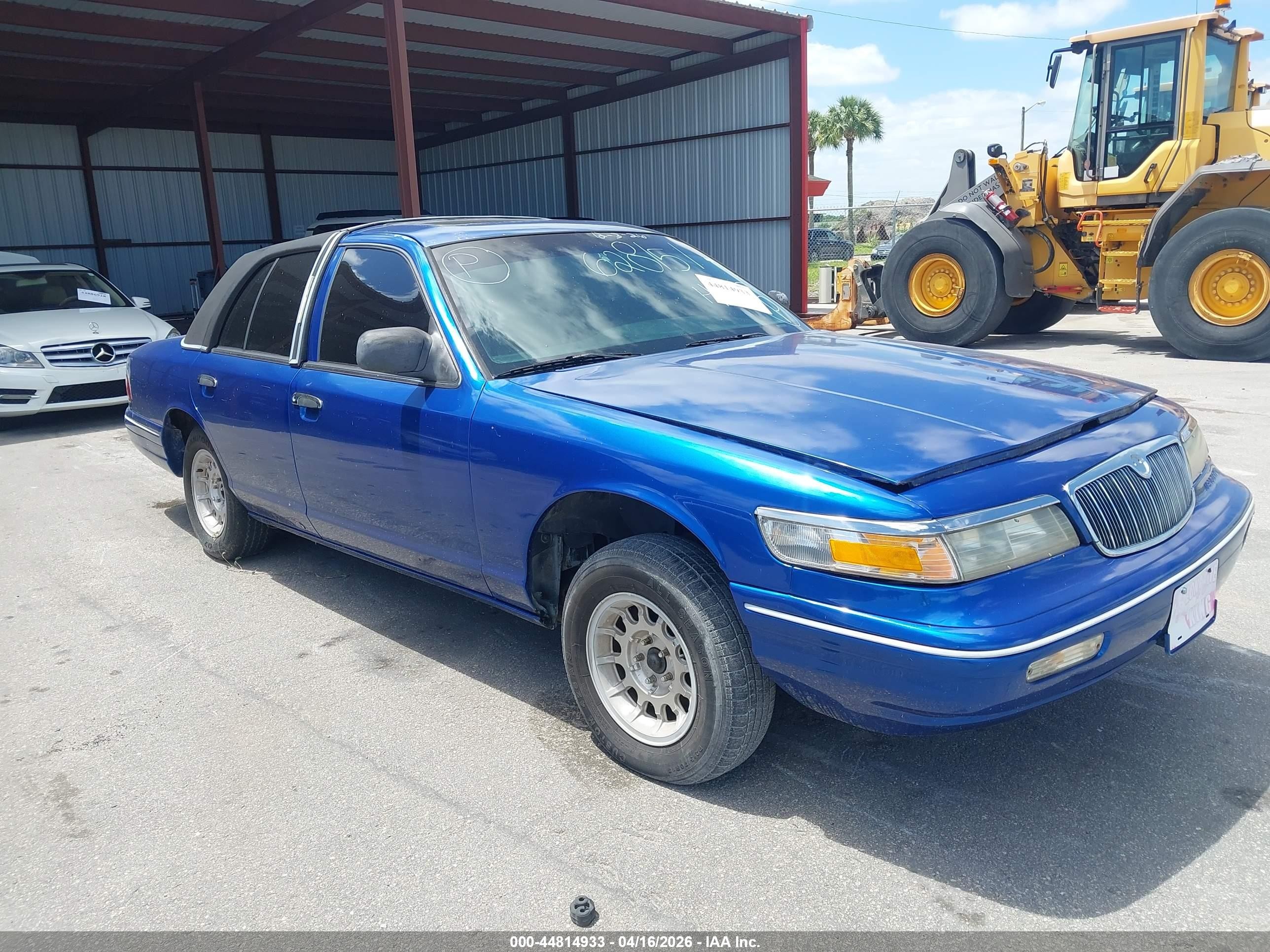 1997 Mercury Grand Marquis Ls Blue vin: 2MELM75W5VX628151