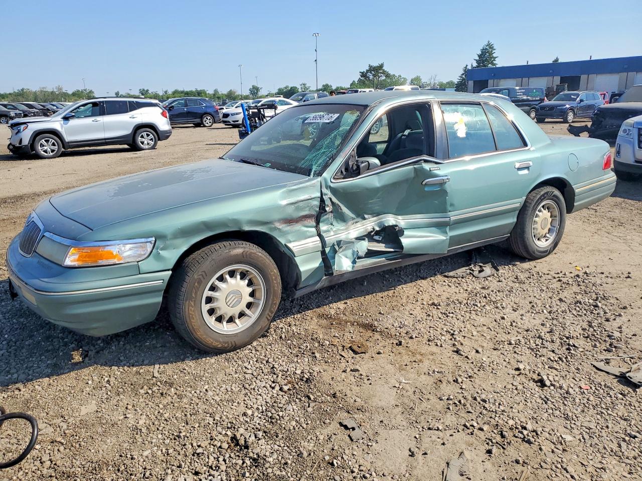 1997 Mercury Grand Marquis Ls Green vin: 2MELM75W5VX694862