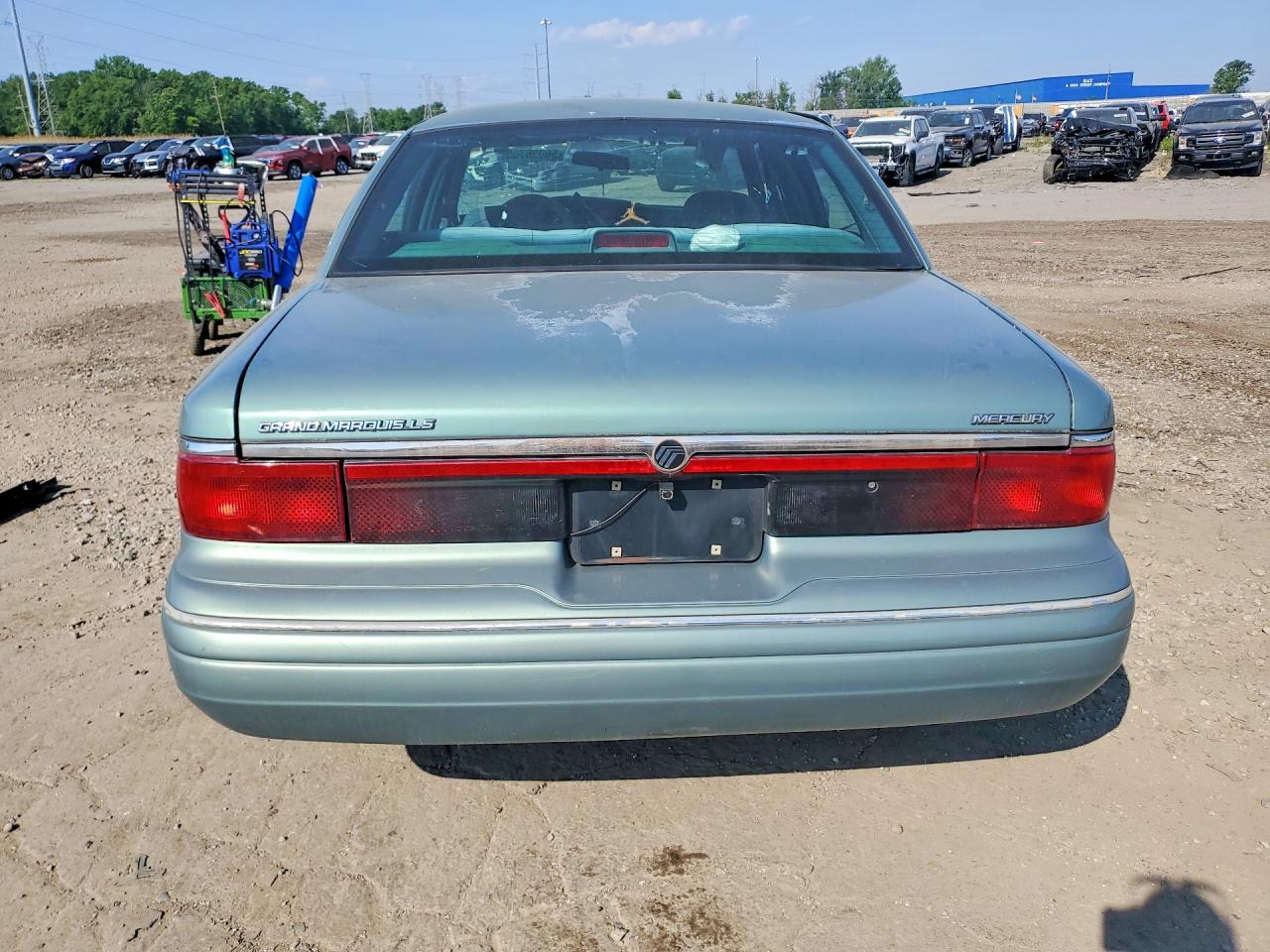 1997 Mercury Grand Marquis Ls Green vin: 2MELM75W5VX694862