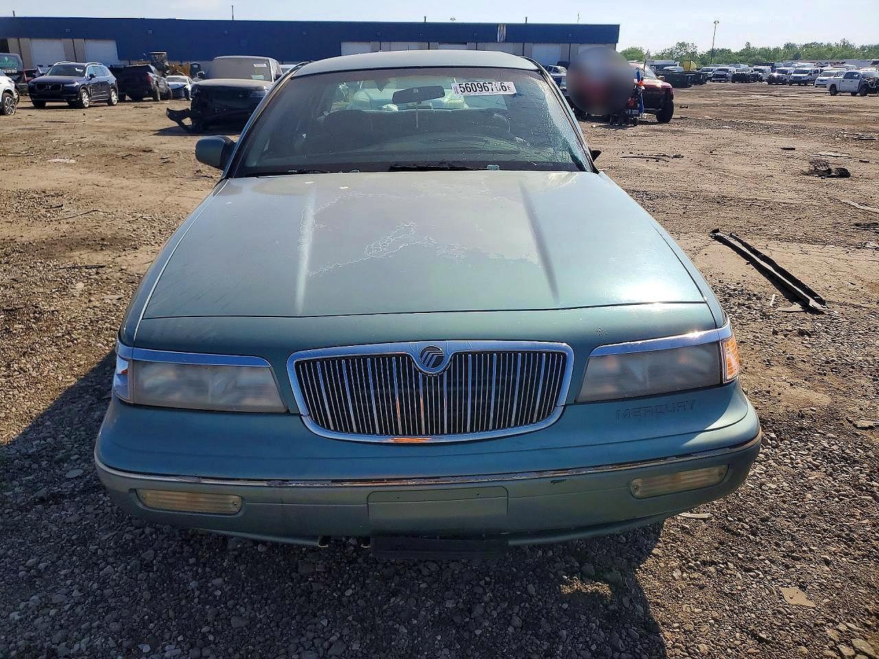 1997 Mercury Grand Marquis Ls Green vin: 2MELM75W5VX694862