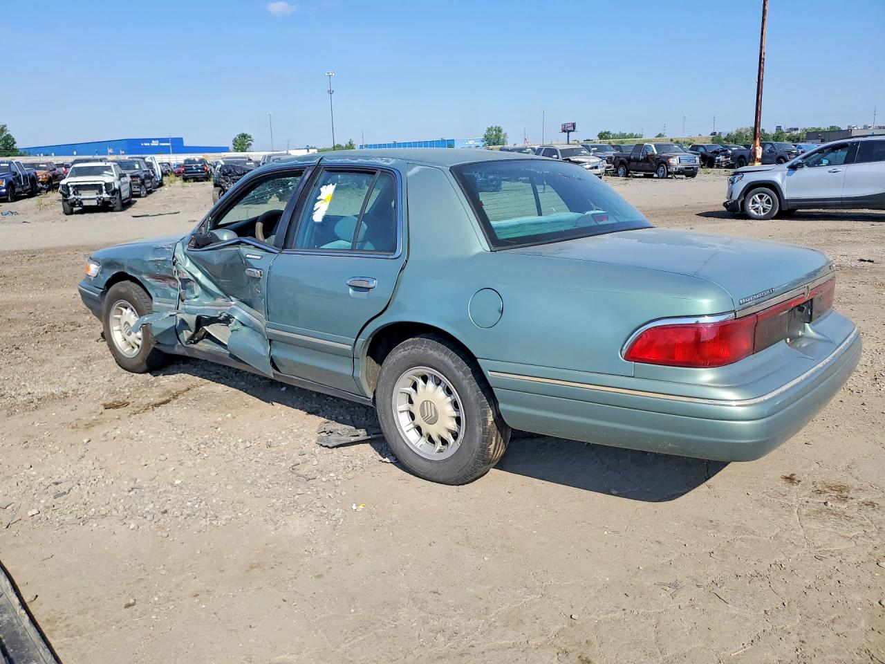 1997 Mercury Grand Marquis Ls Green vin: 2MELM75W5VX694862