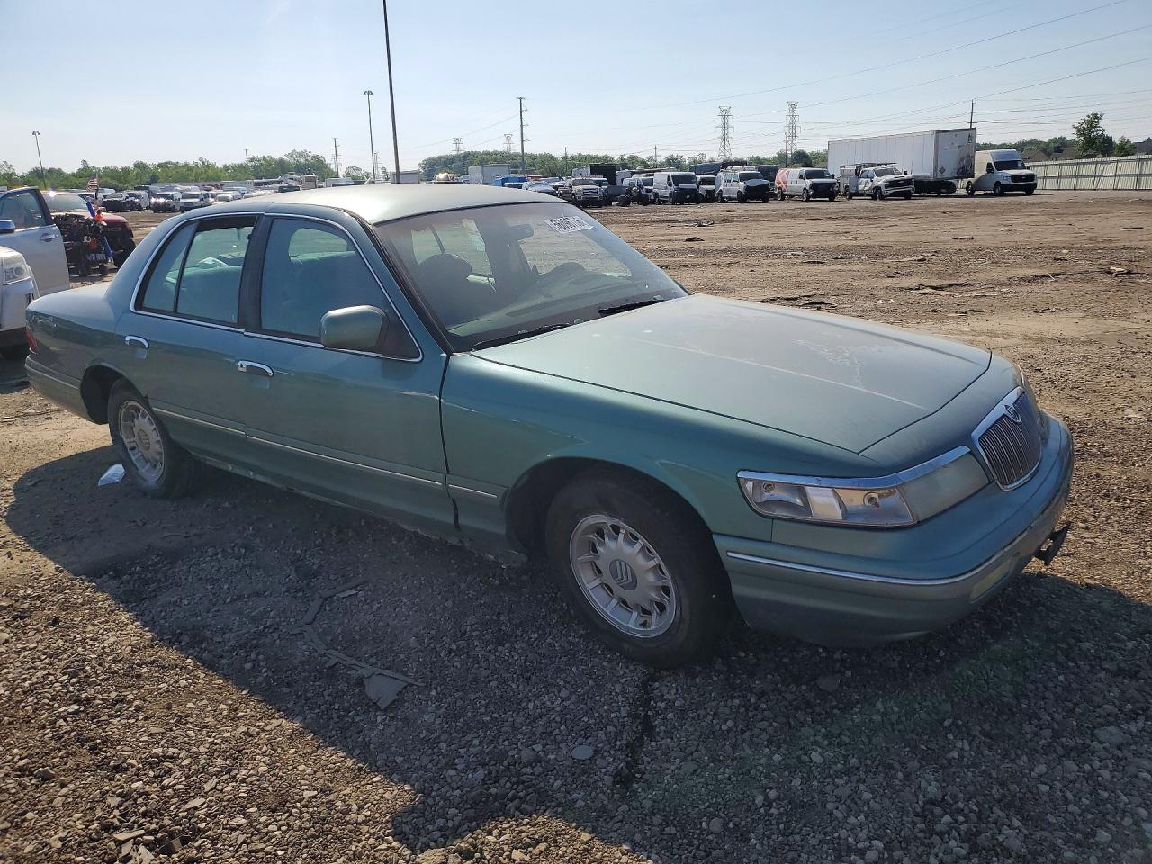 1997 Mercury Grand Marquis Ls Green vin: 2MELM75W5VX694862