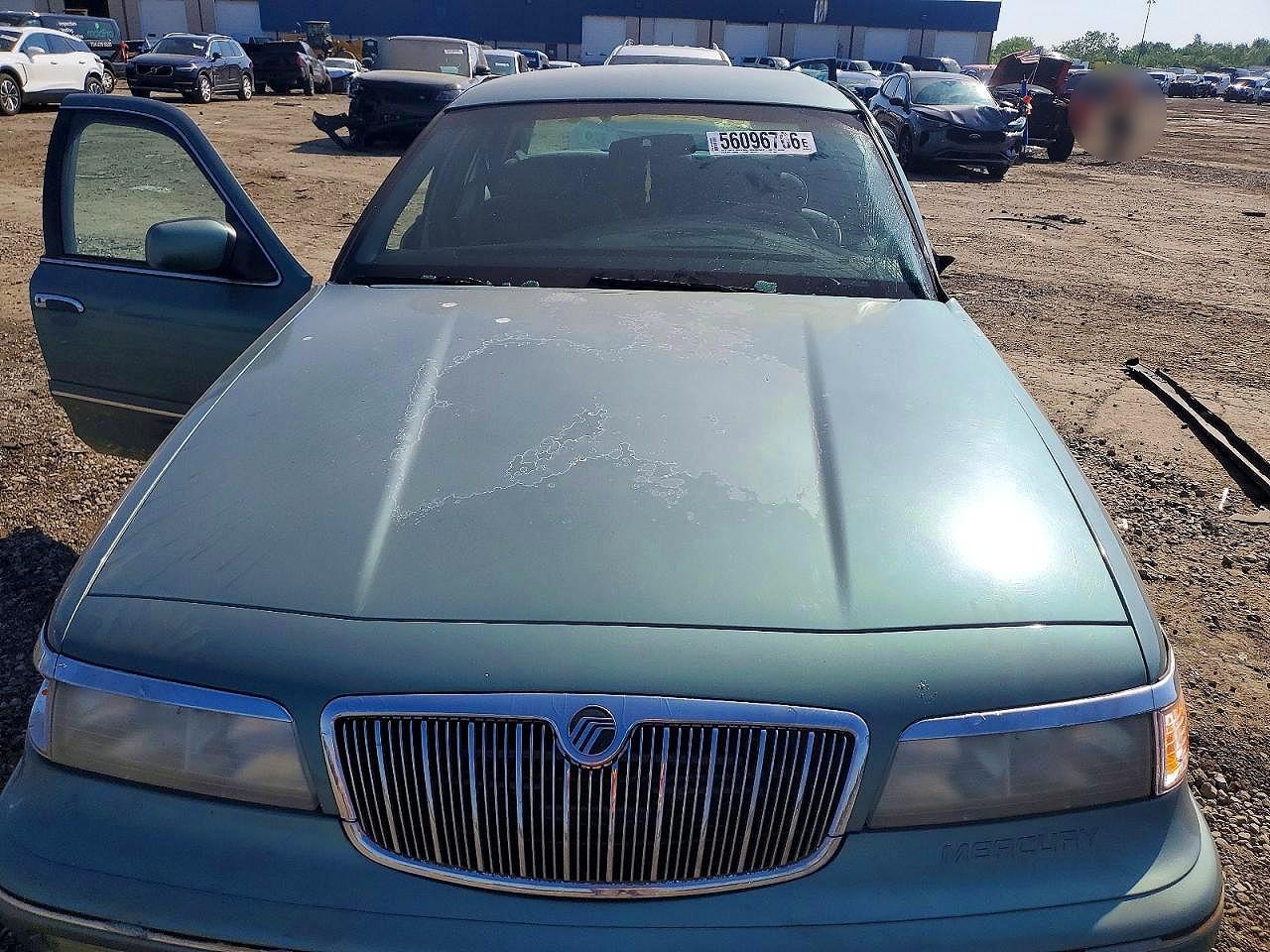 1997 Mercury Grand Marquis Ls Green vin: 2MELM75W5VX694862