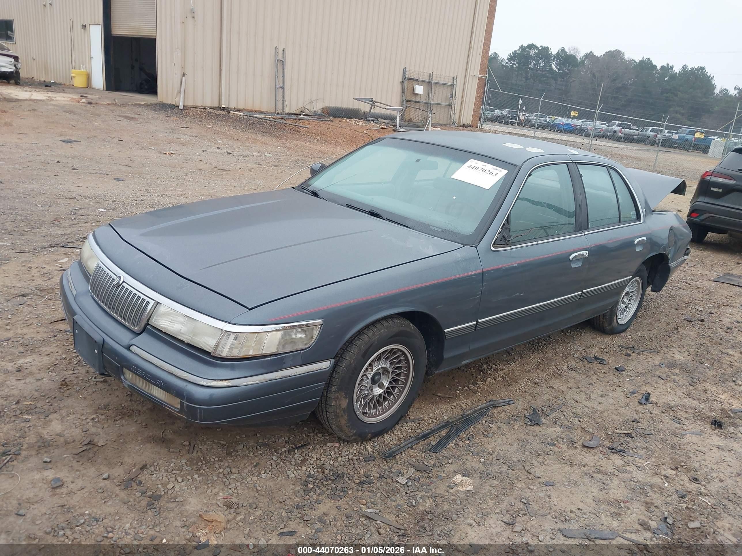 1993 Mercury Grand Marquis Ls Navy vin: 2MELM75W6PX601009