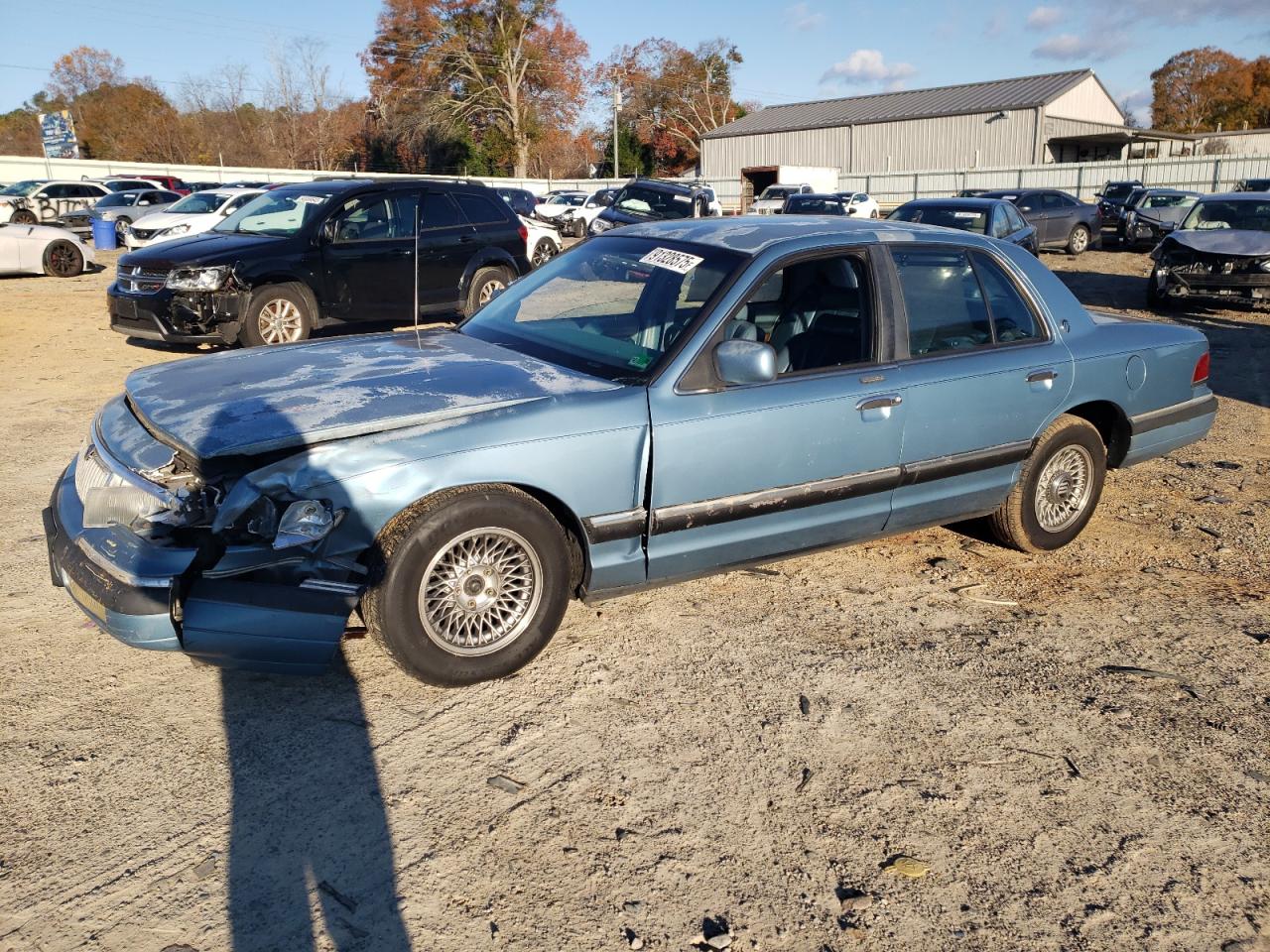 1994 Mercury Grand Marquis Ls Blue vin: 2MELM75W6RX602485