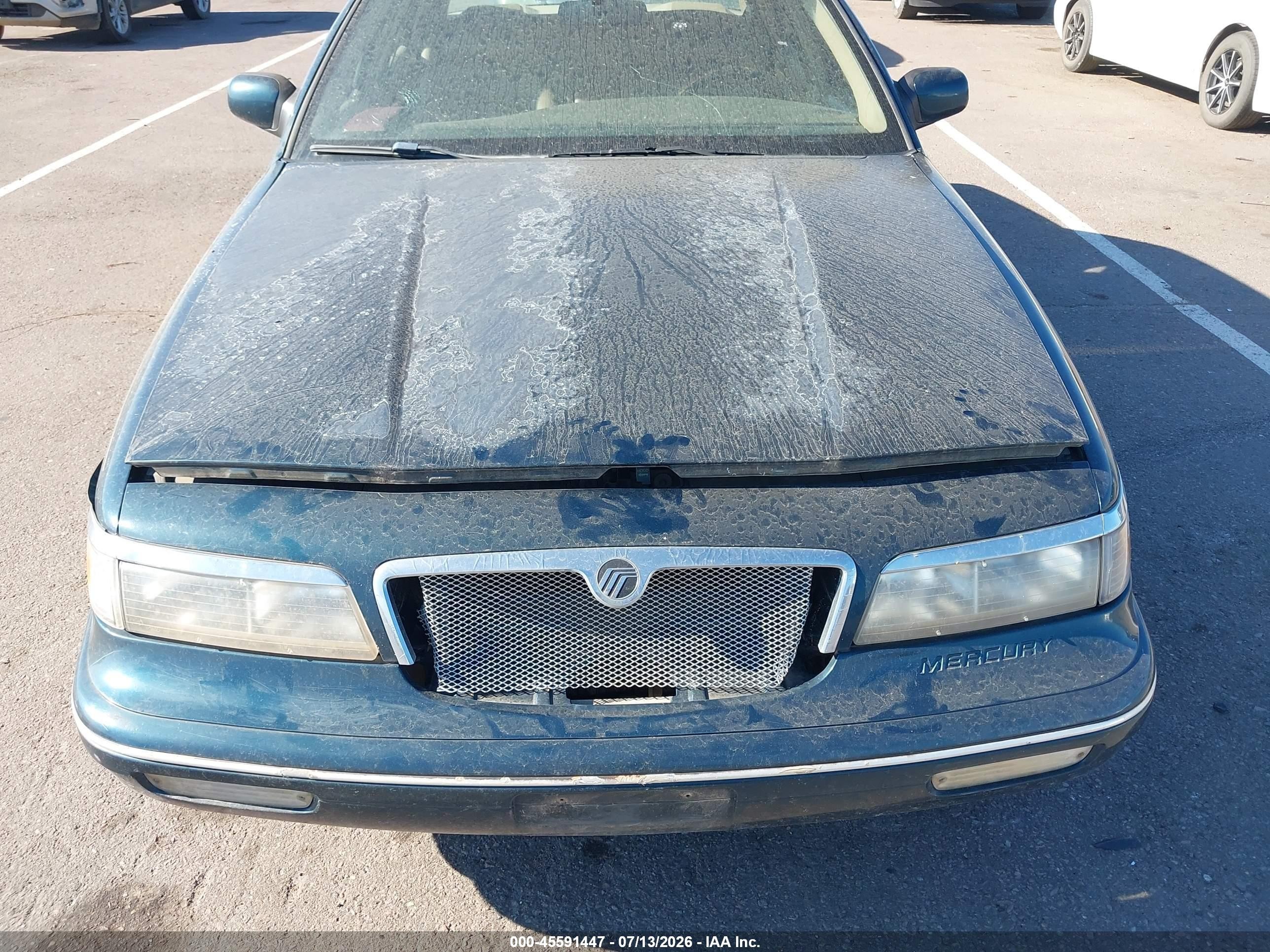 1997 Mercury Grand Marquis Ls Green vin: 2MELM75W6VX704881