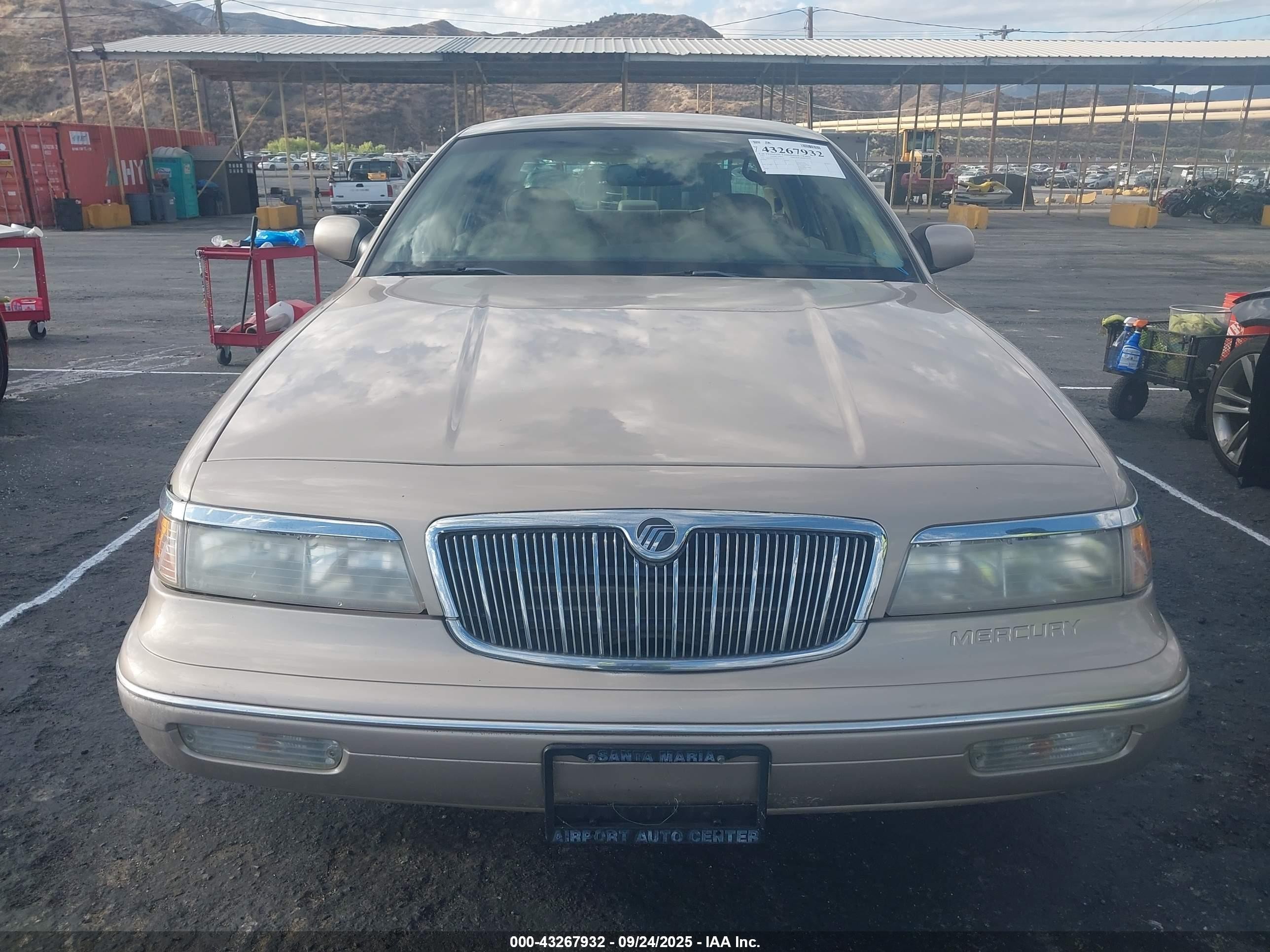 1997 Mercury Grand Marquis Ls Tan vin: 2MELM75W6VX721132