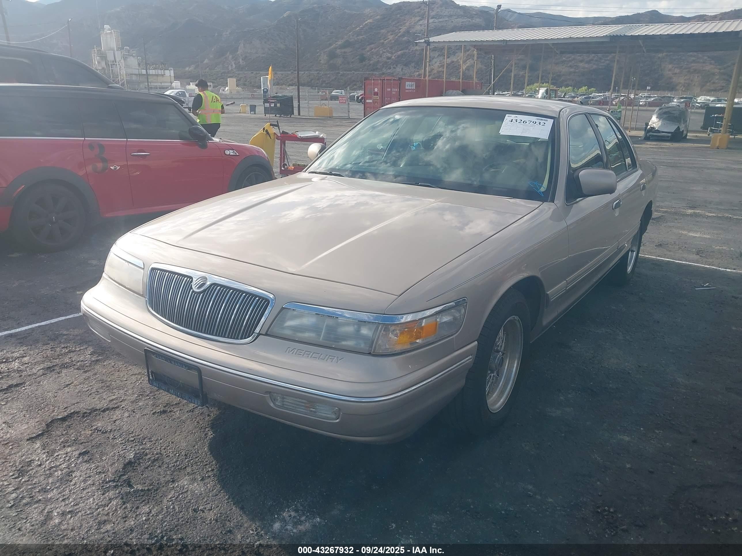 1997 Mercury Grand Marquis Ls Tan vin: 2MELM75W6VX721132