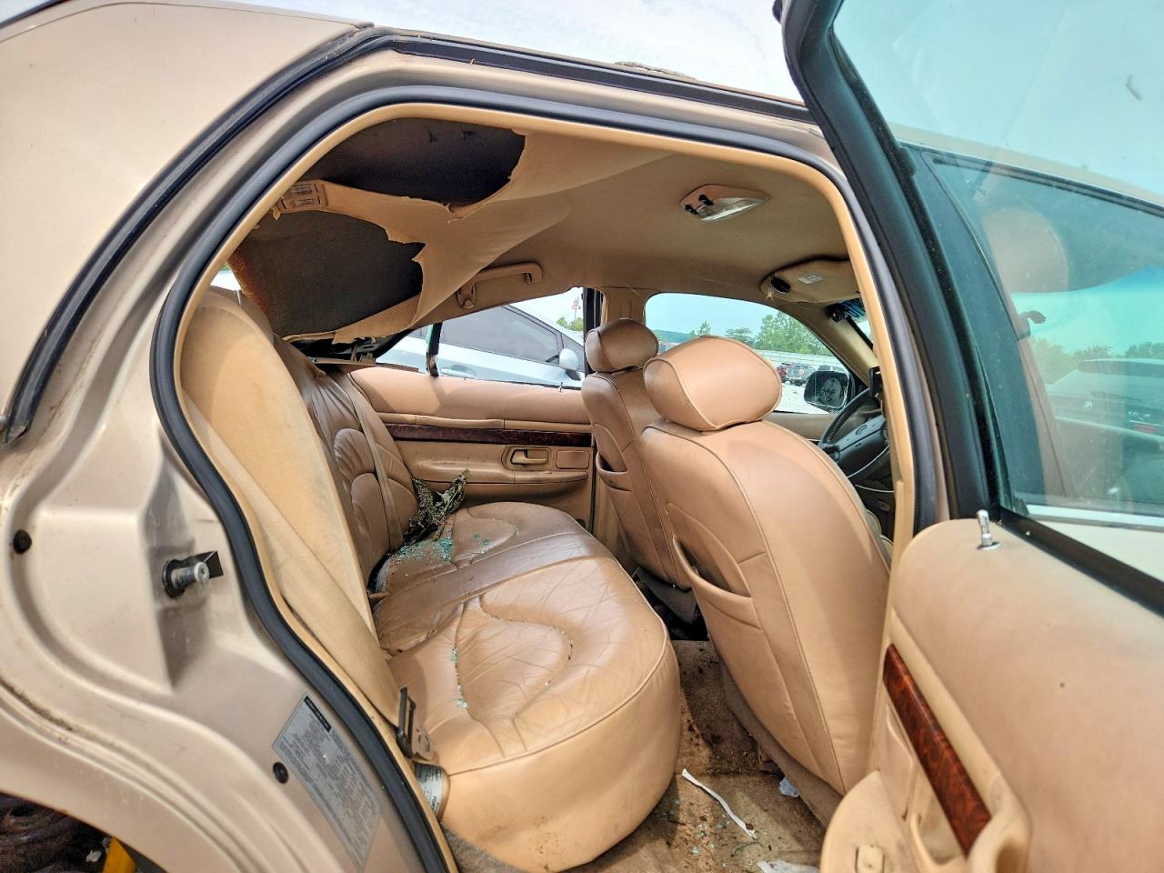 1997 Mercury Grand Marquis Ls Beige vin: 2MELM75W6VX736519