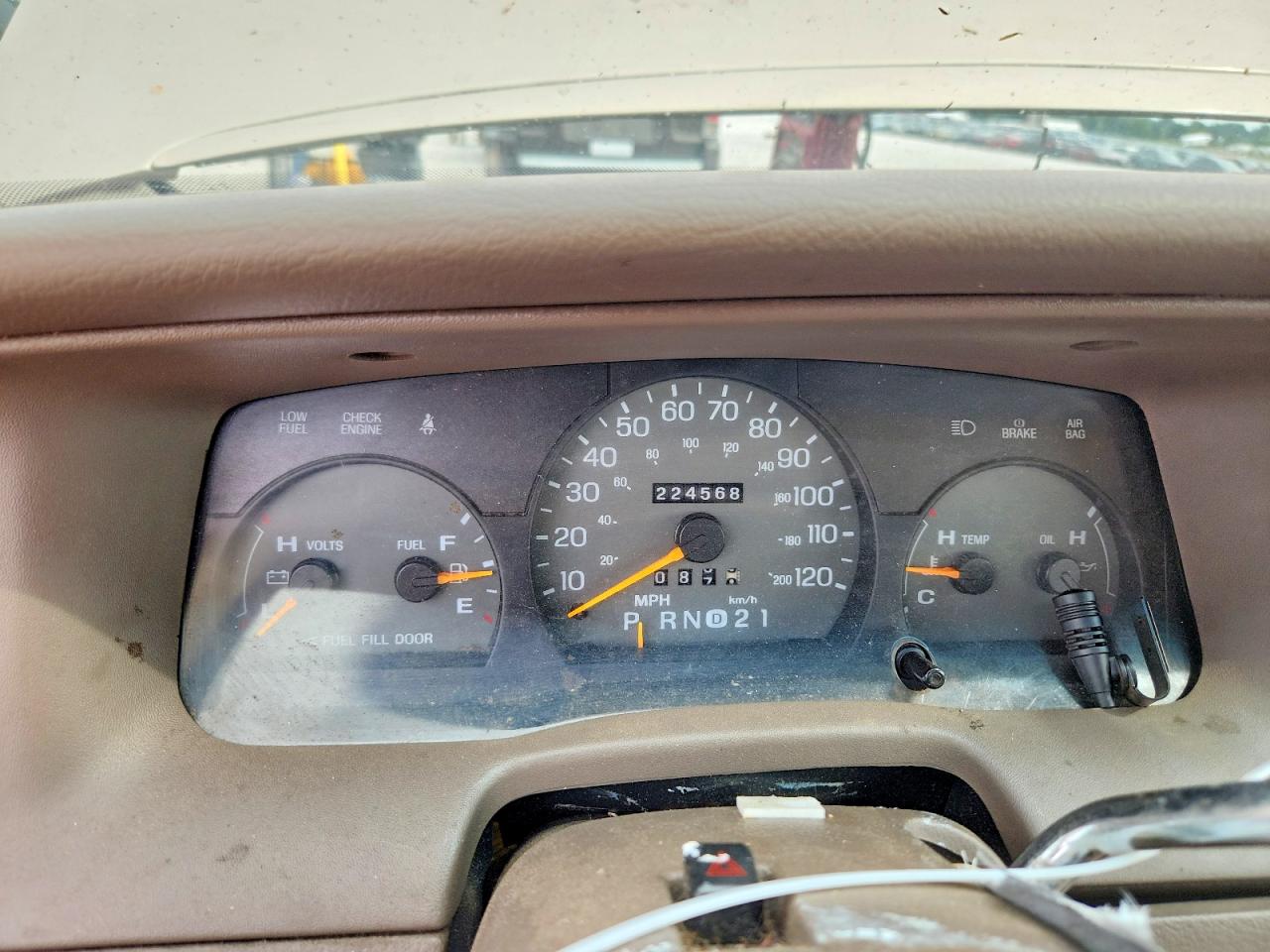 1997 Mercury Grand Marquis Ls Beige vin: 2MELM75W6VX736519