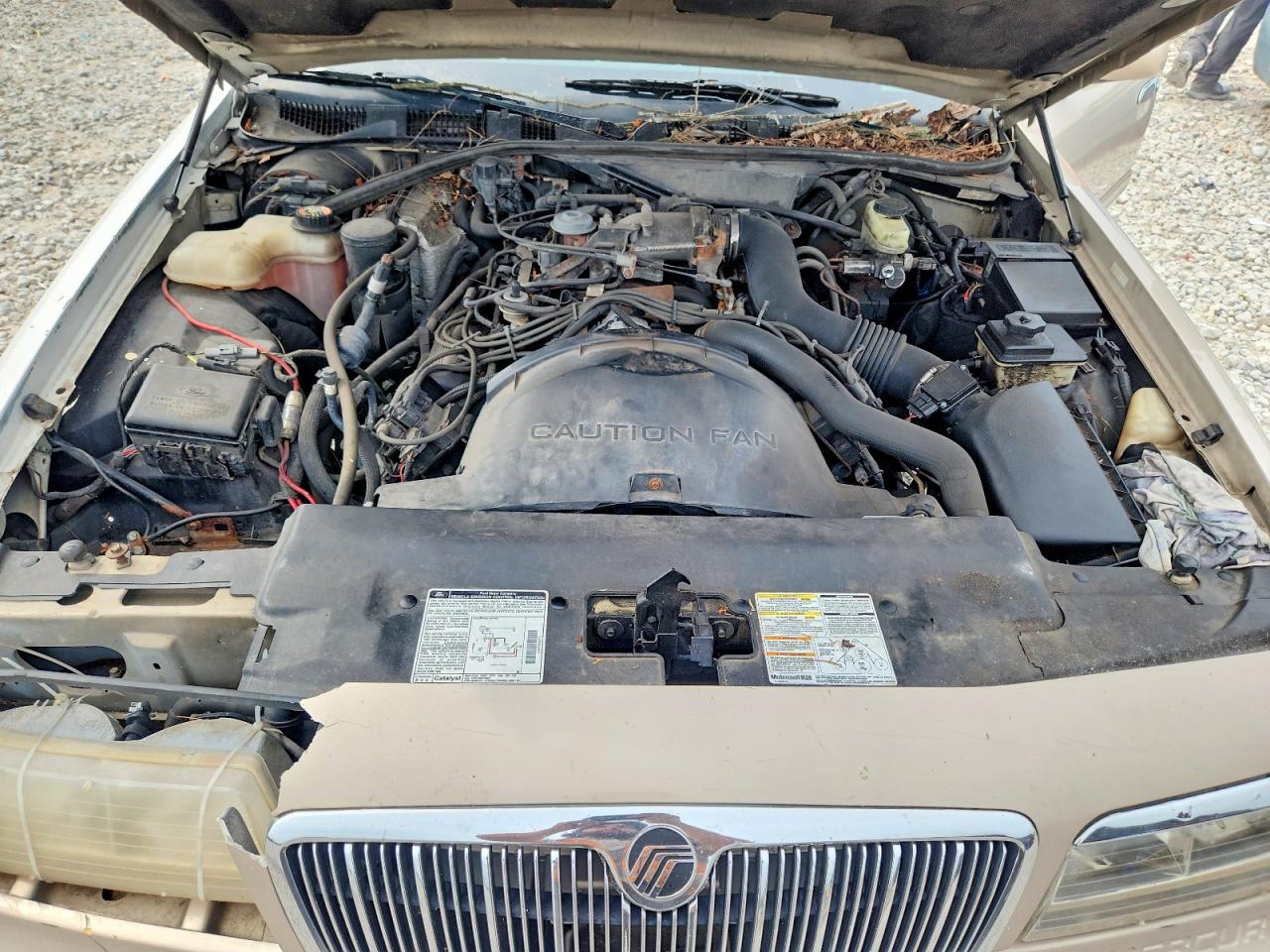 1997 Mercury Grand Marquis Ls Beige vin: 2MELM75W6VX736519