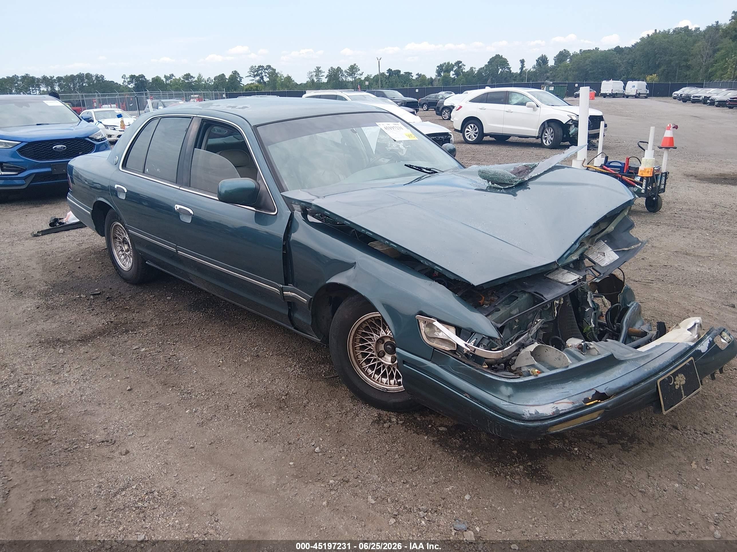 1995 Mercury Grand Marquis Ls Blue vin: 2MELM75W7SX689013