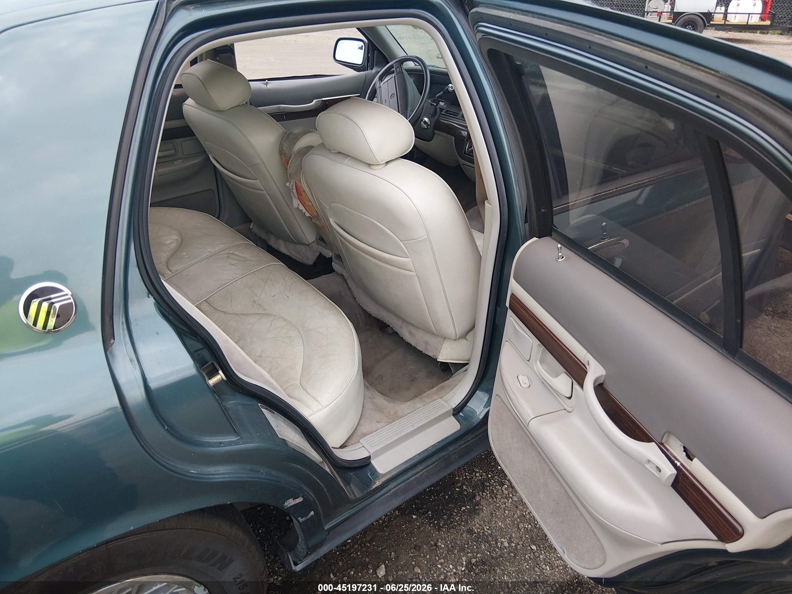 1995 Mercury Grand Marquis Ls Blue vin: 2MELM75W7SX689013