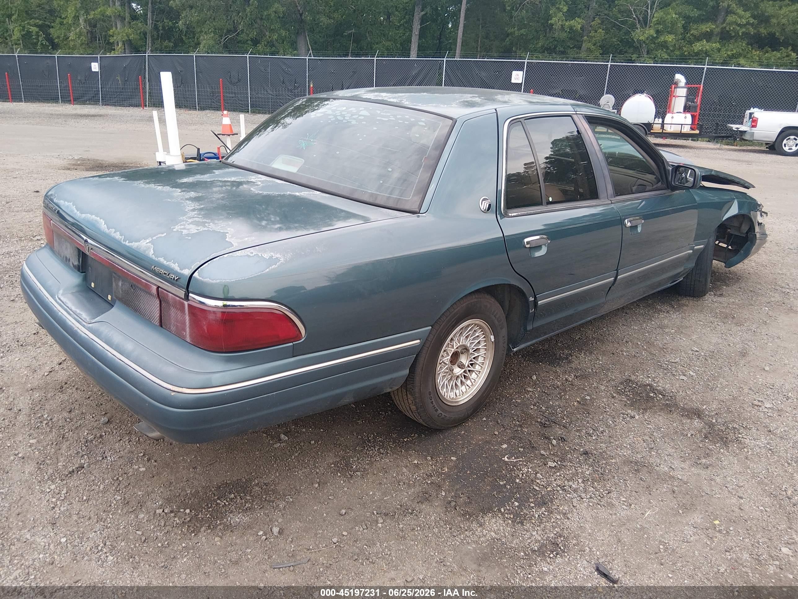 1995 Mercury Grand Marquis Ls Blue vin: 2MELM75W7SX689013