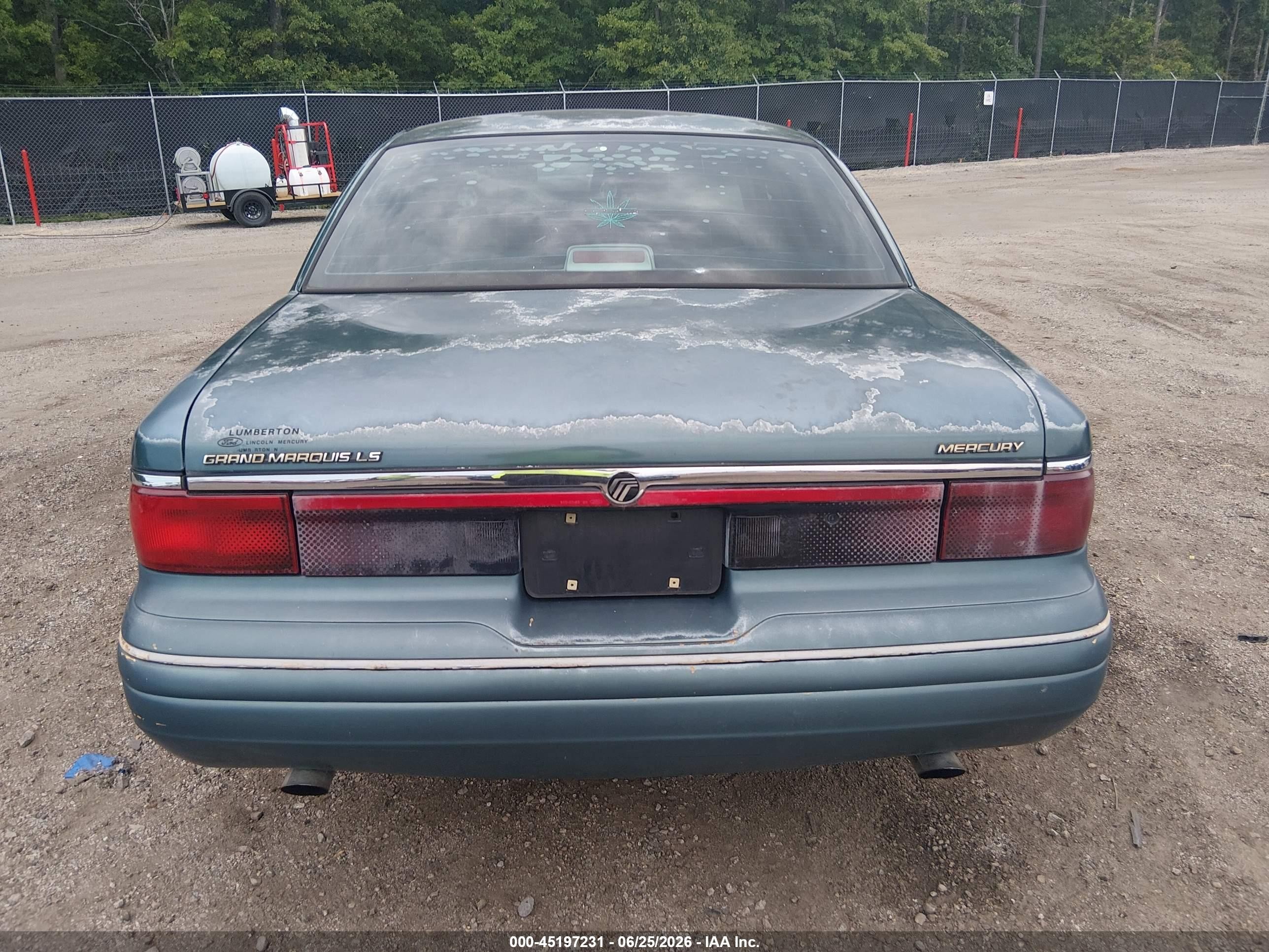 1995 Mercury Grand Marquis Ls Blue vin: 2MELM75W7SX689013