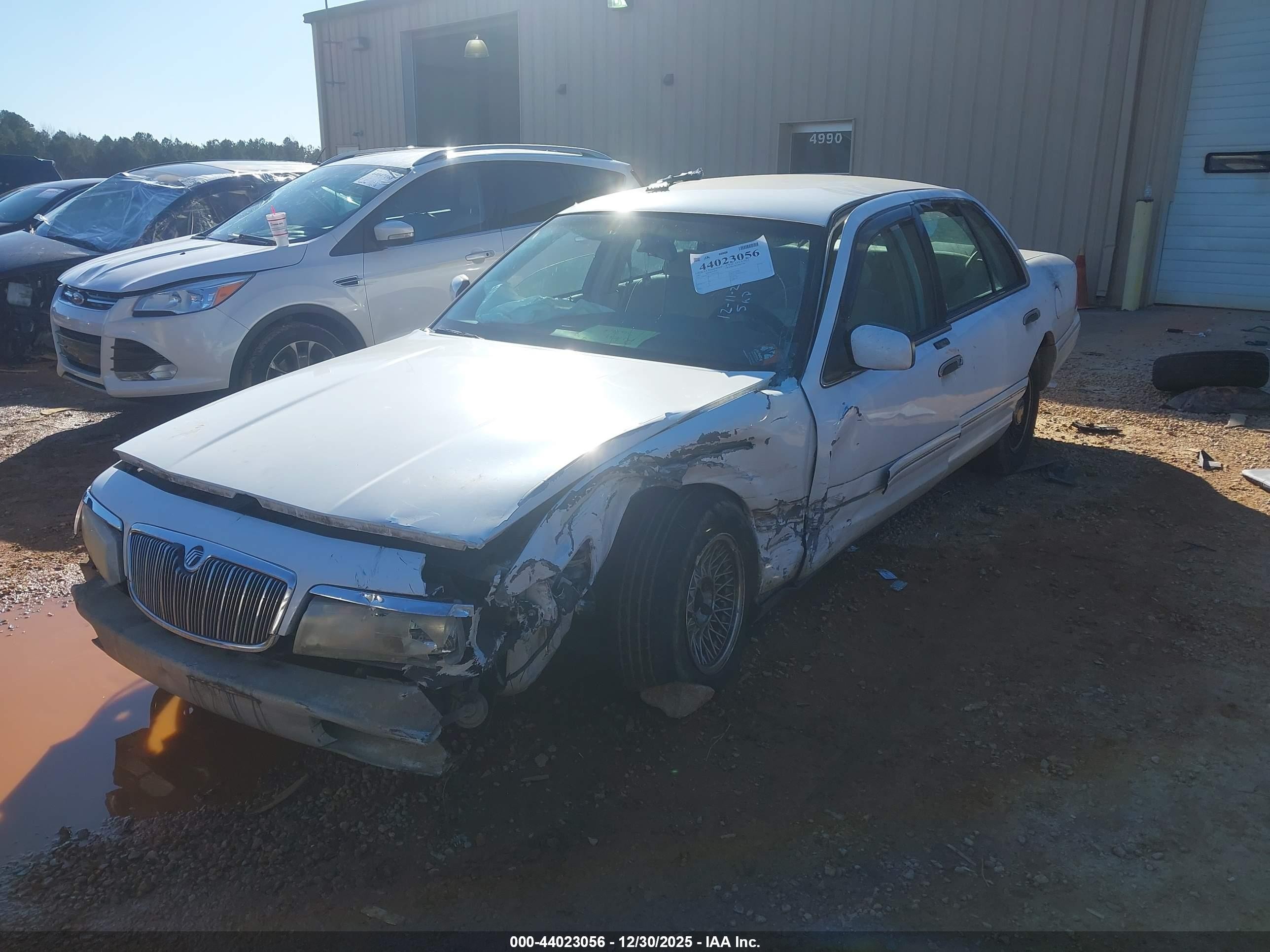 1997 Mercury Grand Marquis Ls White vin: 2MELM75W7VX695432