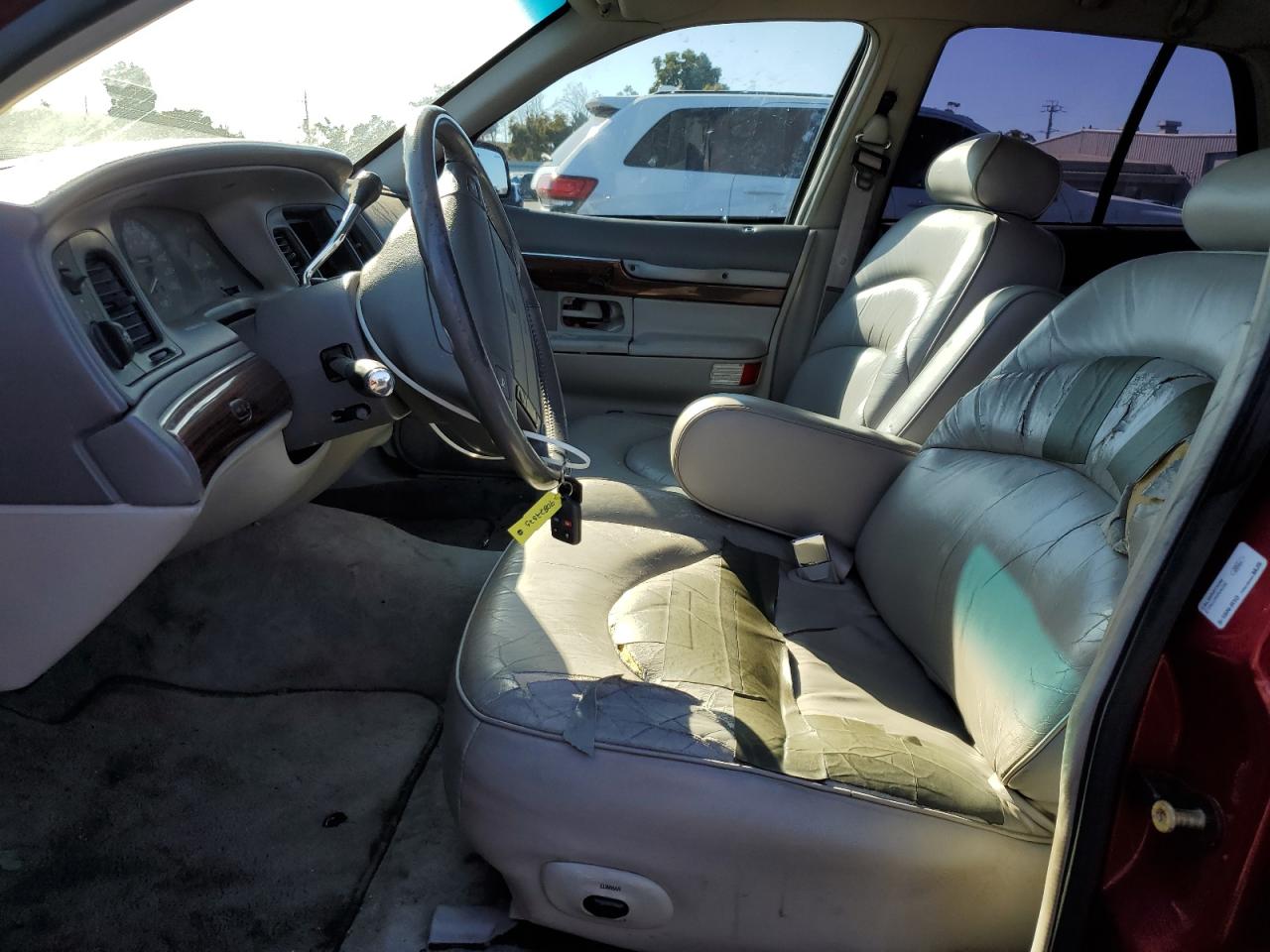 1995 Mercury Grand Marquis Ls Burgundy vin: 2MELM75W8SX619942