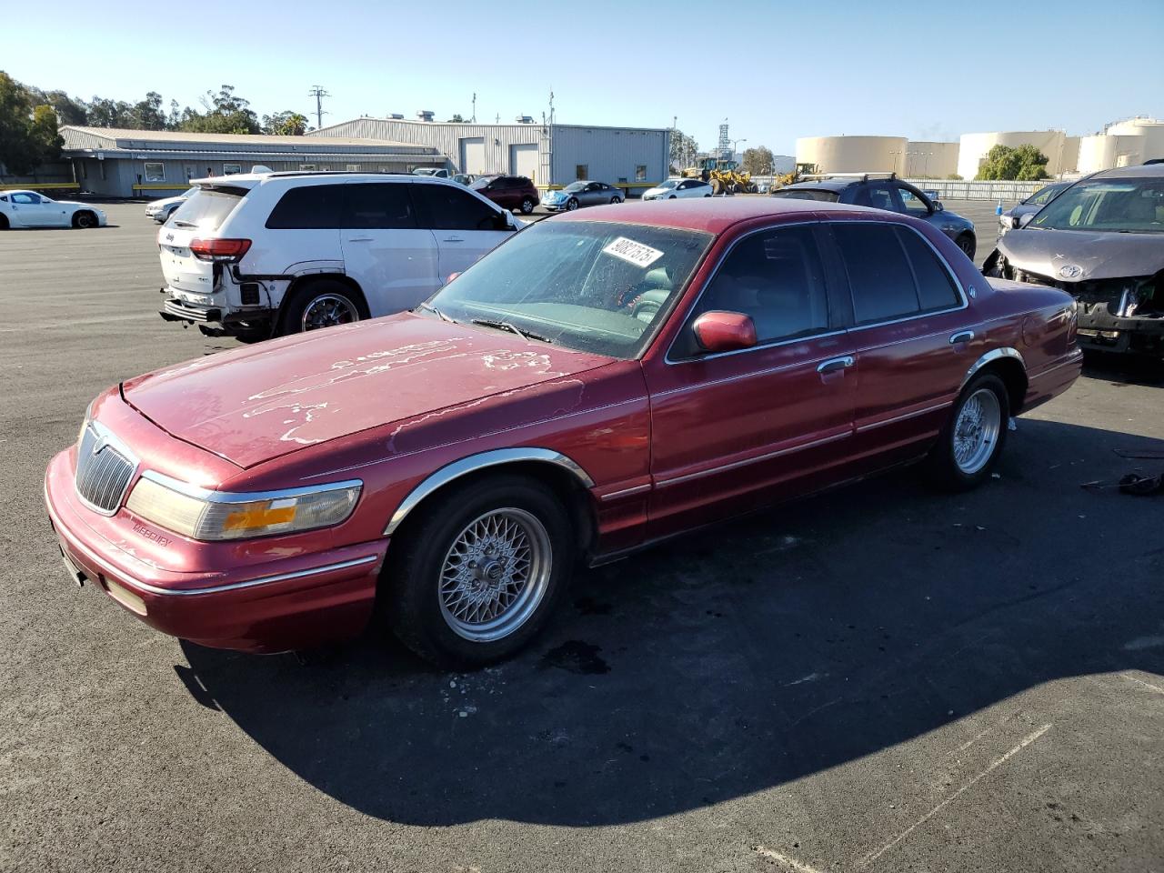 1995 Mercury Grand Marquis Ls Бордовый vin: 2MELM75W8SX619942