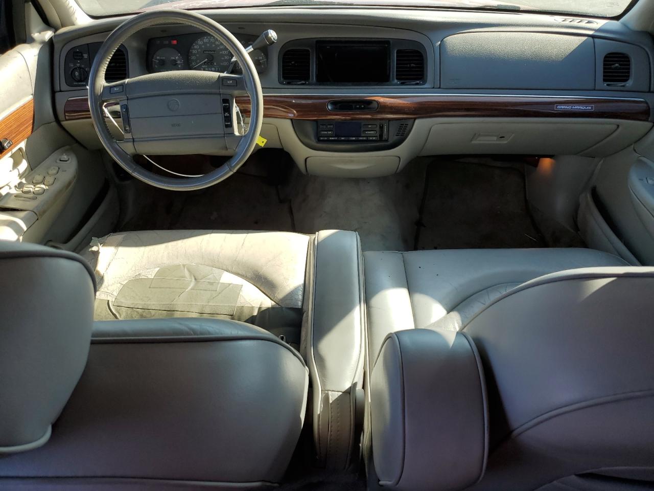 1995 Mercury Grand Marquis Ls Burgundy vin: 2MELM75W8SX619942