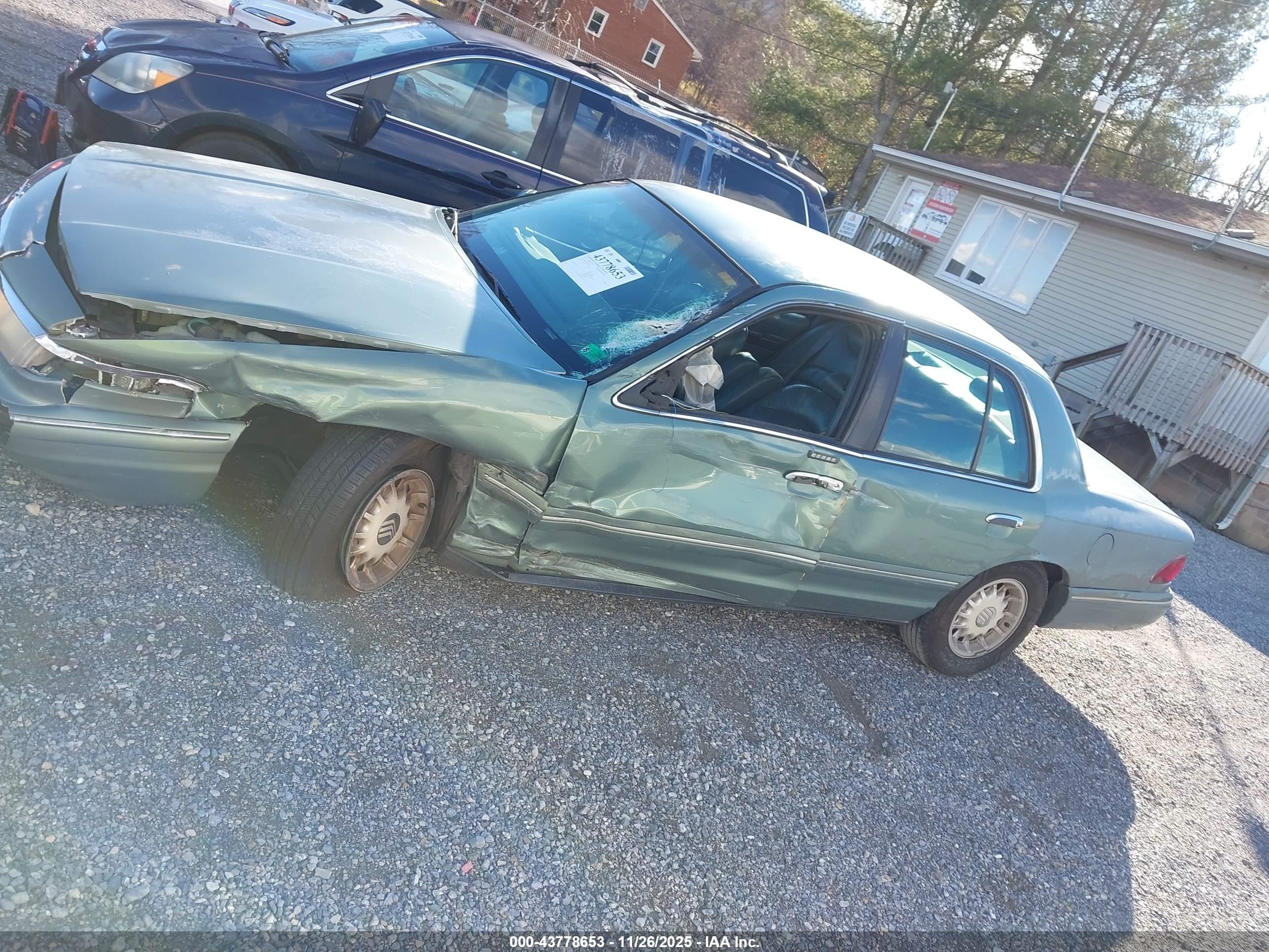 1997 Mercury Grand Marquis Ls Light Blue vin: 2MELM75W8VX627513