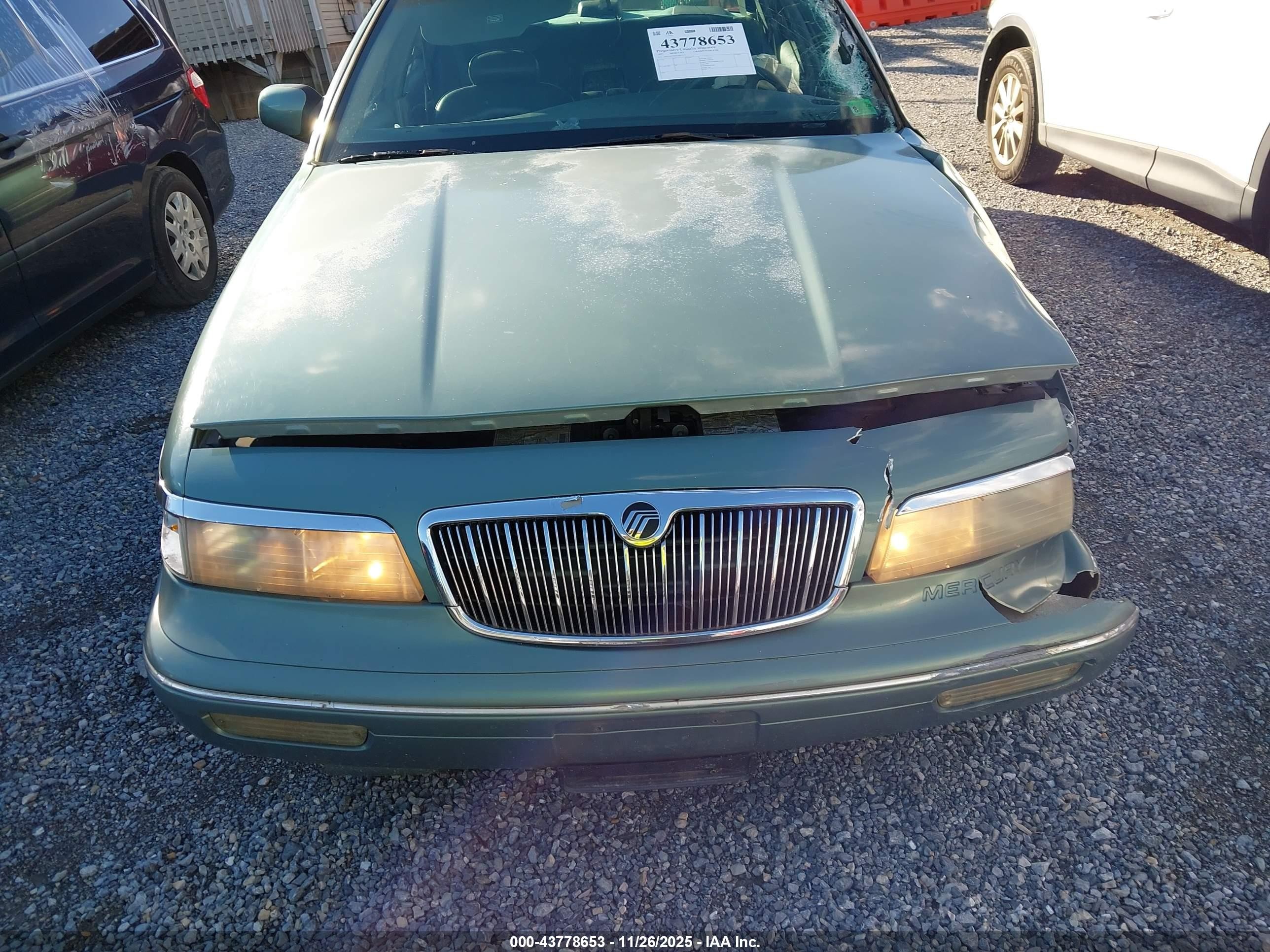 1997 Mercury Grand Marquis Ls Light Blue vin: 2MELM75W8VX627513