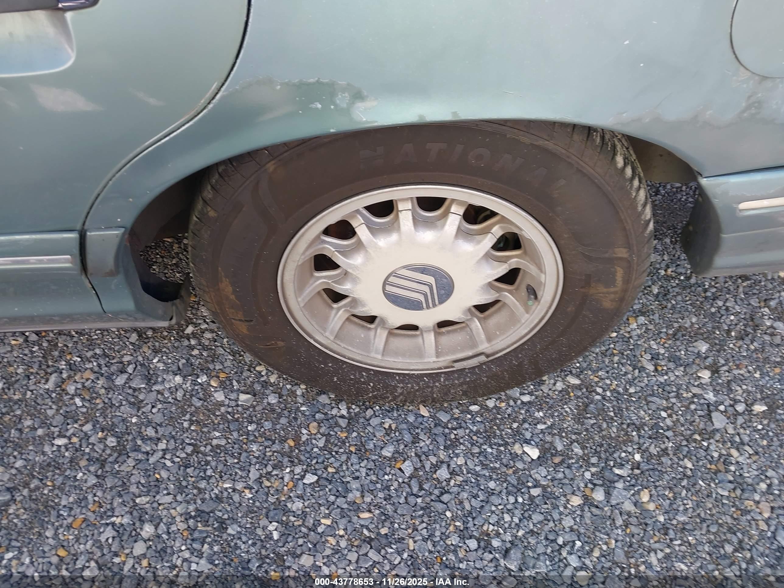 1997 Mercury Grand Marquis Ls Light Blue vin: 2MELM75W8VX627513