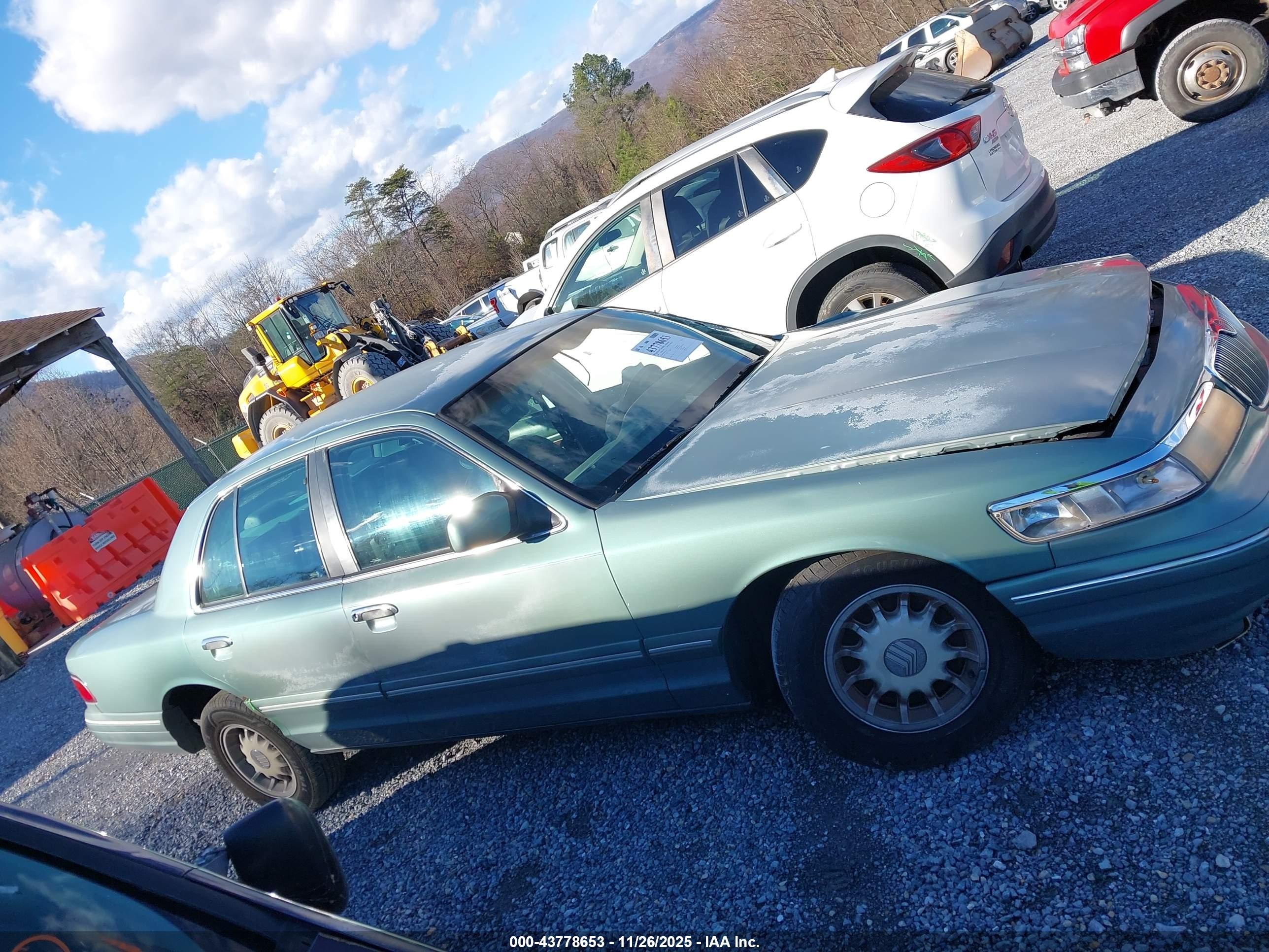 1997 Mercury Grand Marquis Ls Light Blue vin: 2MELM75W8VX627513