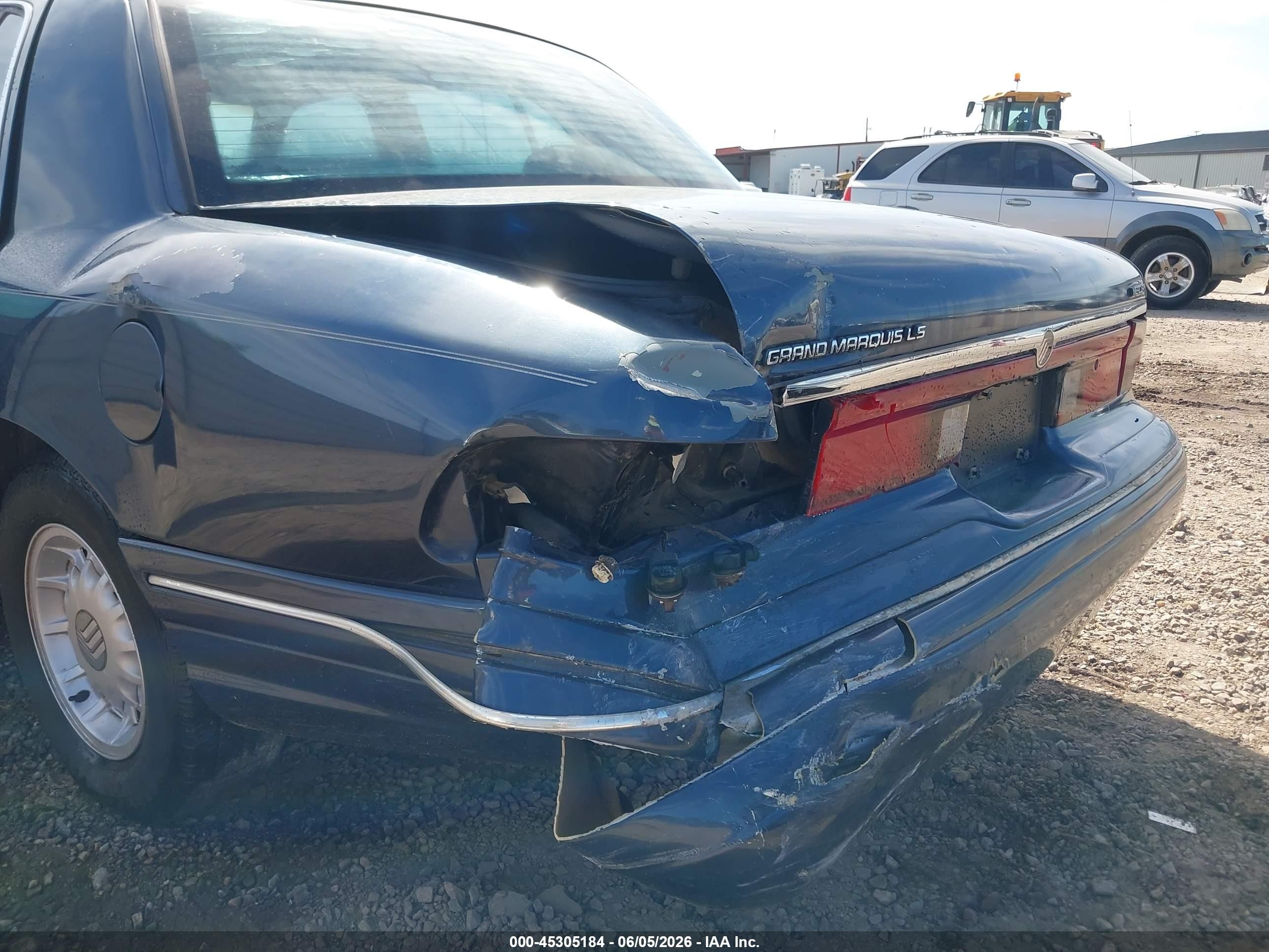 1997 Mercury Grand Marquis Ls Blue vin: 2MELM75W8VX704333