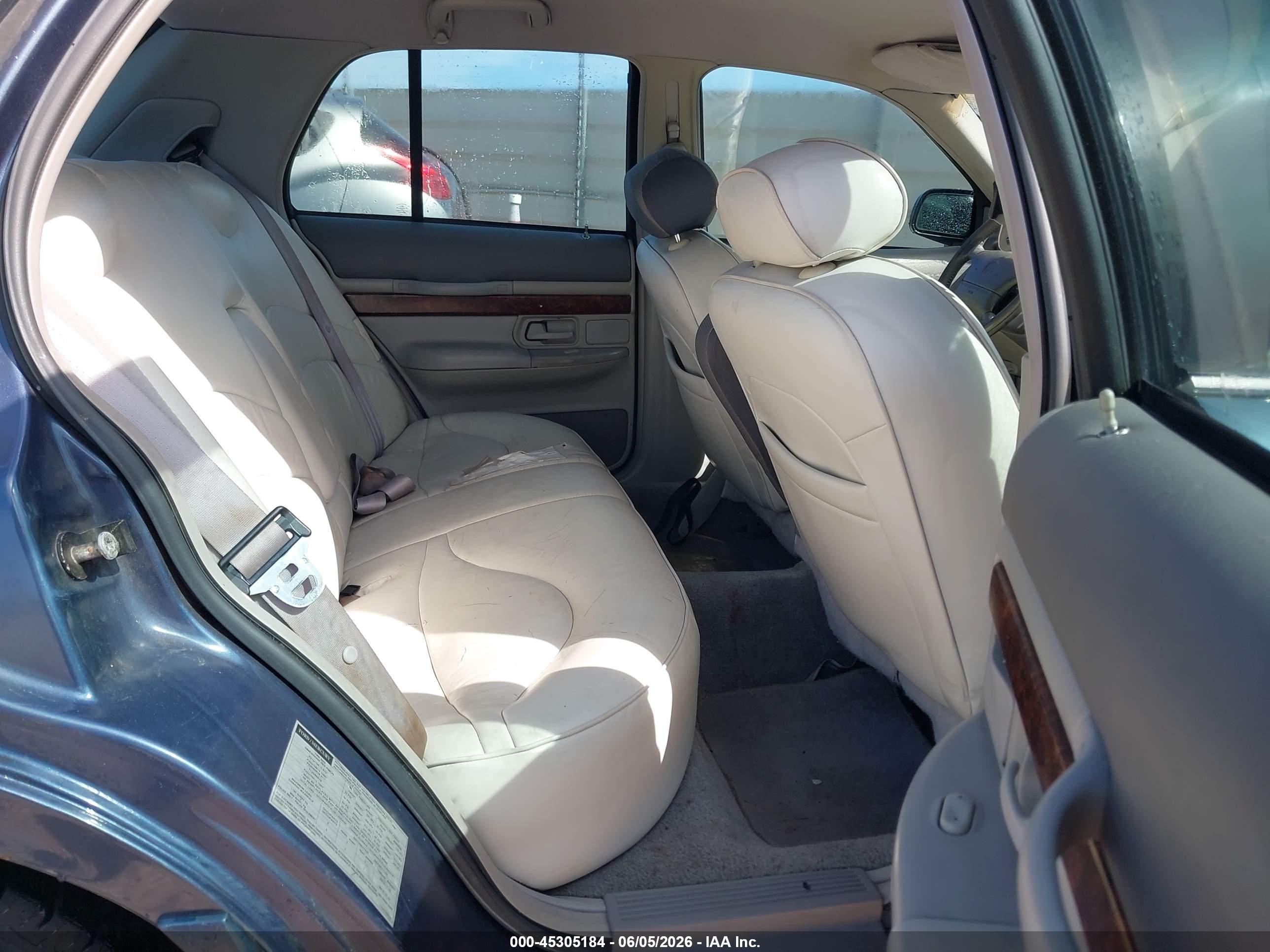 1997 Mercury Grand Marquis Ls Blue vin: 2MELM75W8VX704333