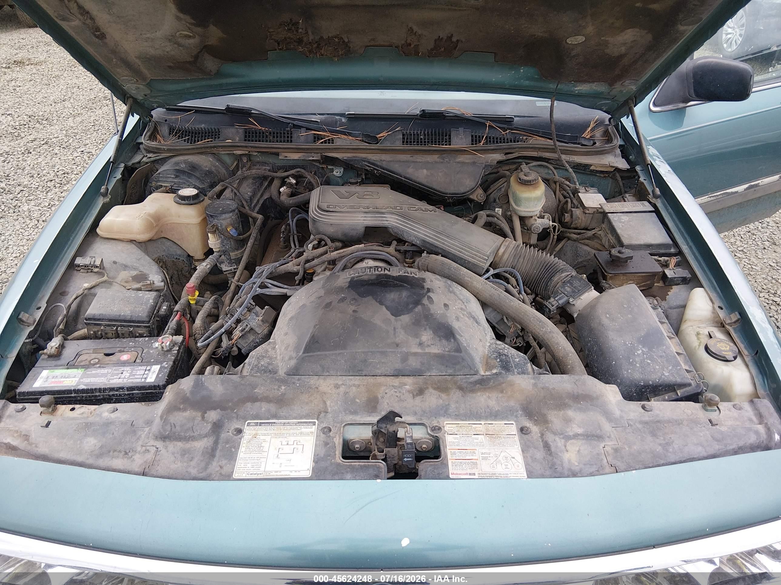 1993 Mercury Grand Marquis Ls Blue vin: 2MELM75W9PX649118
