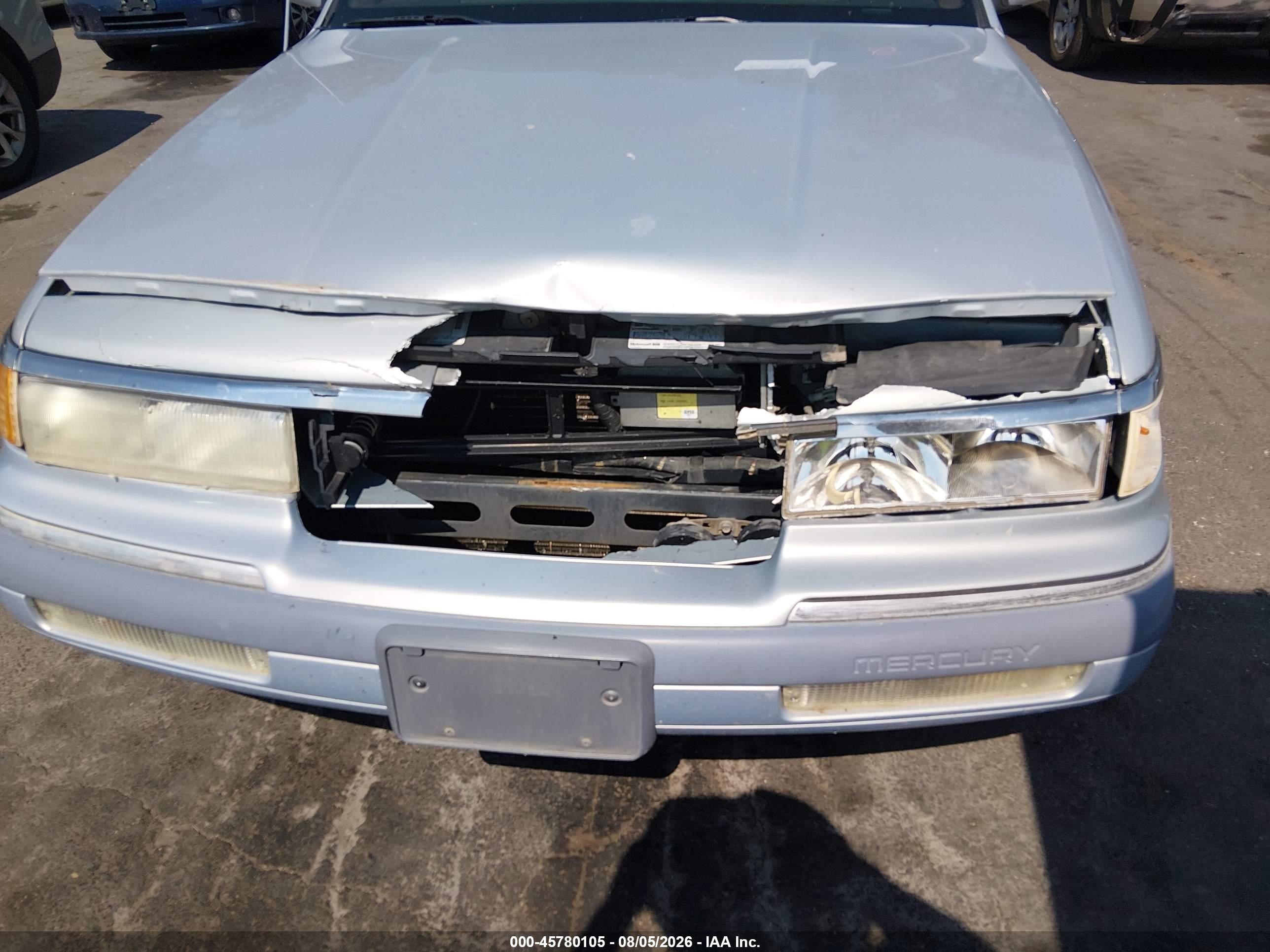 1994 Mercury Grand Marquis Ls Серебряный vin: 2MELM75W9RX644861