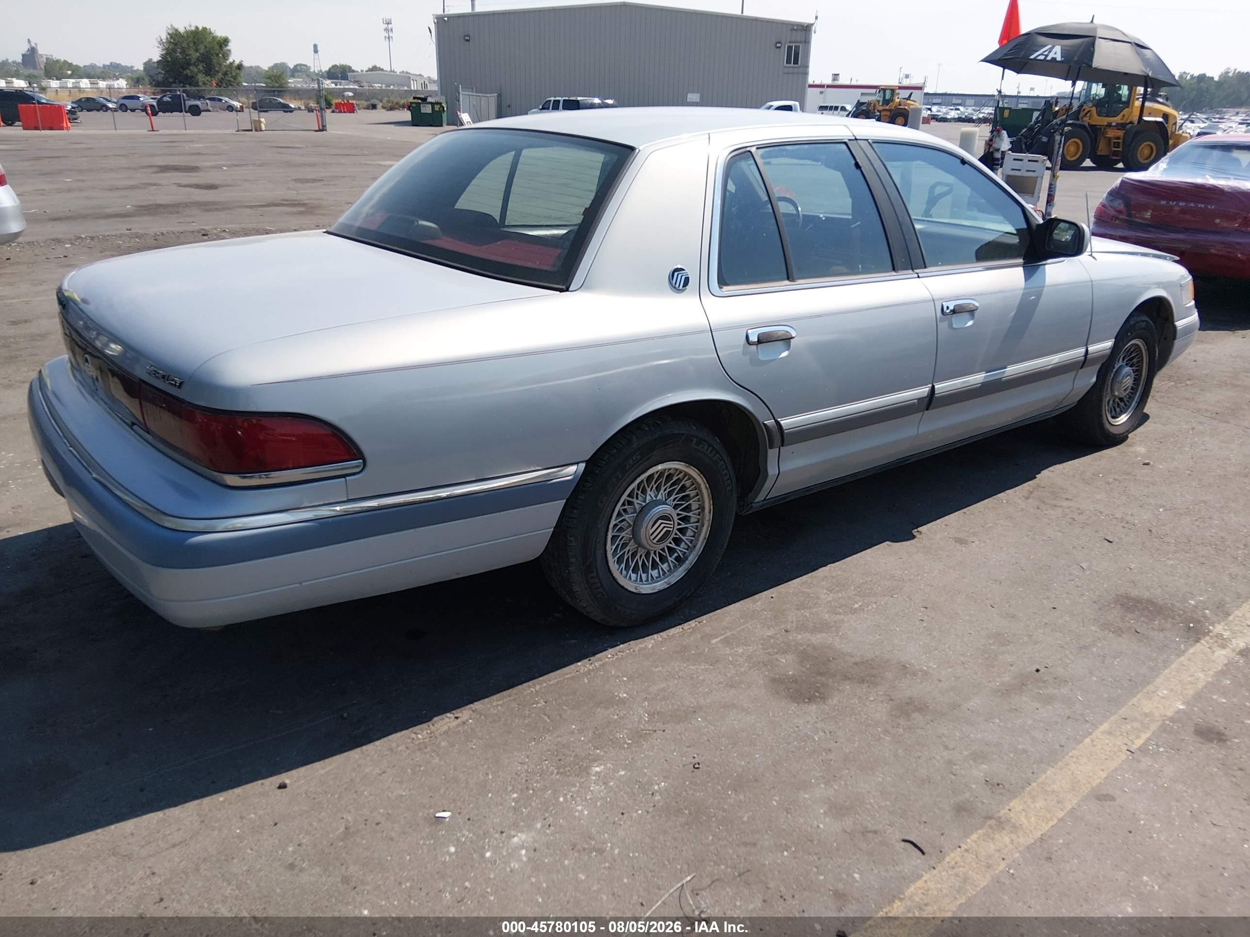 1994 Mercury Grand Marquis Ls Серебряный vin: 2MELM75W9RX644861