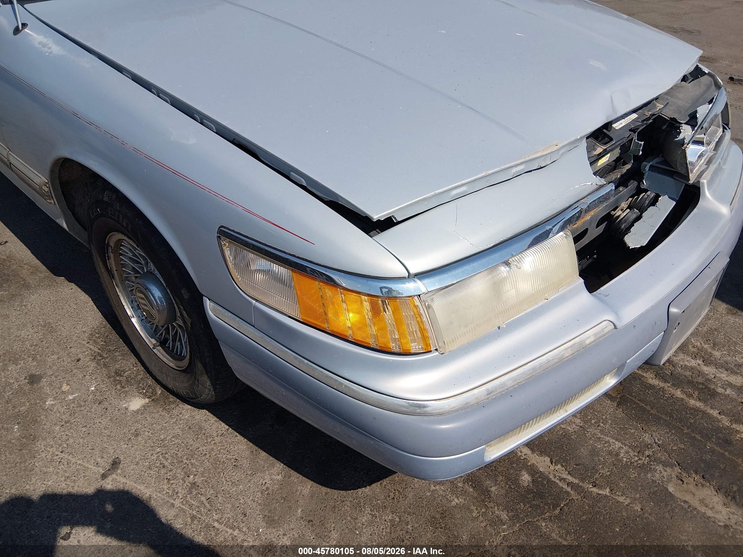 1994 Mercury Grand Marquis Ls Серебряный vin: 2MELM75W9RX644861
